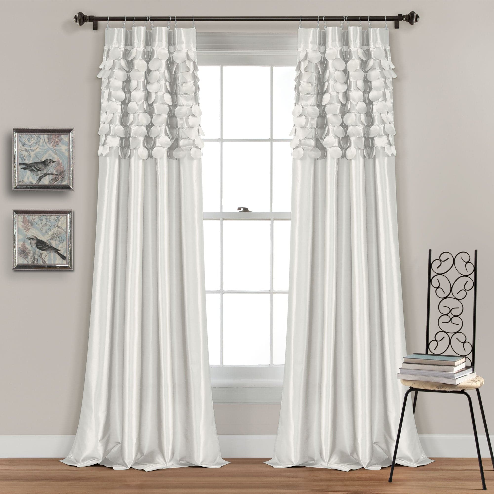 Circle Dream Window Curtain Set - Elegant Blackout Curtains for Bedroom & Living Room - Modern Home Decor for Better Sleep & Privacy