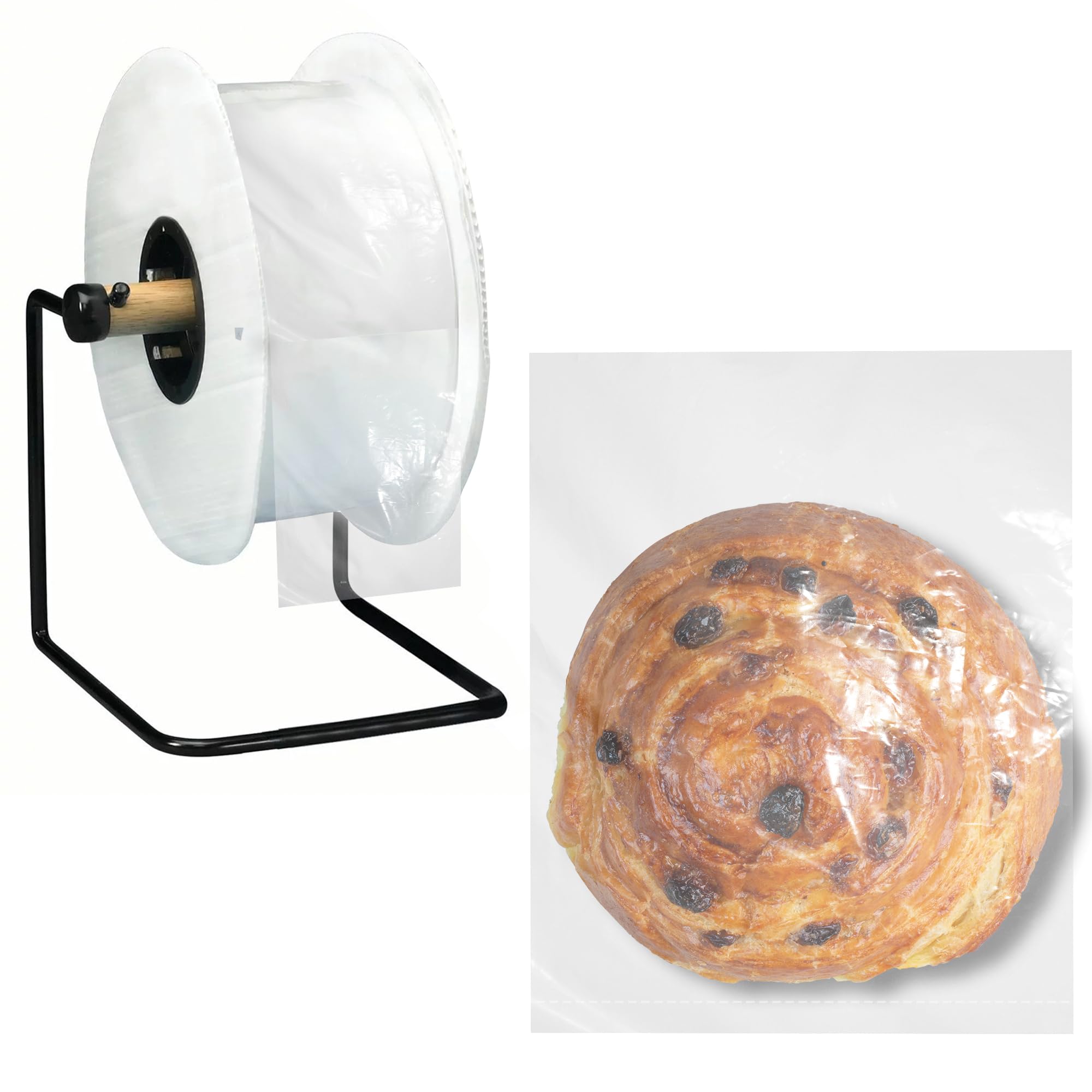 APQ 4 Rolls, 3000 Pre-Opened Heavy Duty 8x10 Poly Bags - 2.80 Mil Thickness for Packing, Storage & Food Service | Industrial, Retail & Shipping Supplies