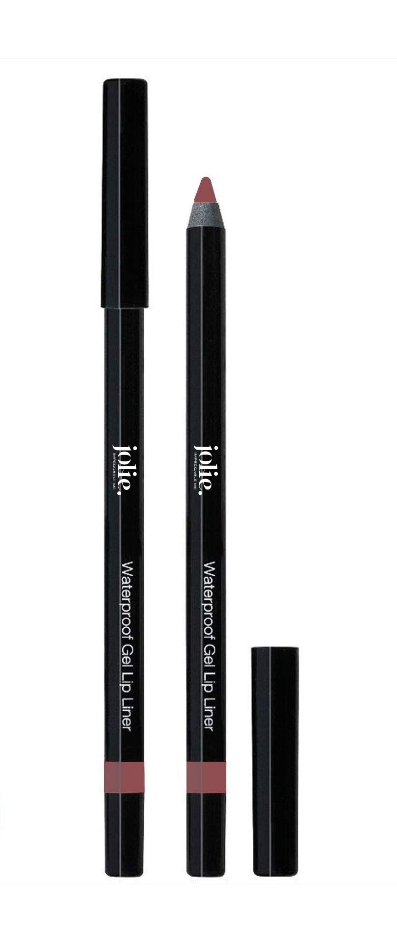 Jolie Creamy Waterproof Lip Contour Pencil - Long Lasting Matte Lip Liner in Holly Berry Shade for Precise Definition & All-Day Wear | Perfect for Everyday Makeup, Special Occasions & Photo Shoots