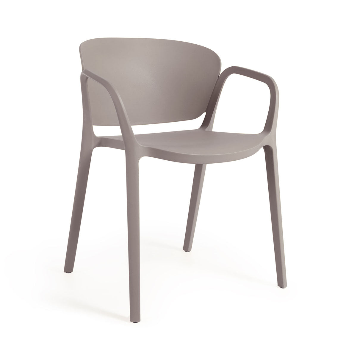 Ania Outdoor Dining Chair - Weather-Resistant Patio Chairs for Backyard, Garden, Poolside & Restaurant Use - Comfortable Stackable Outdoor Seating for Parties & Entertaining