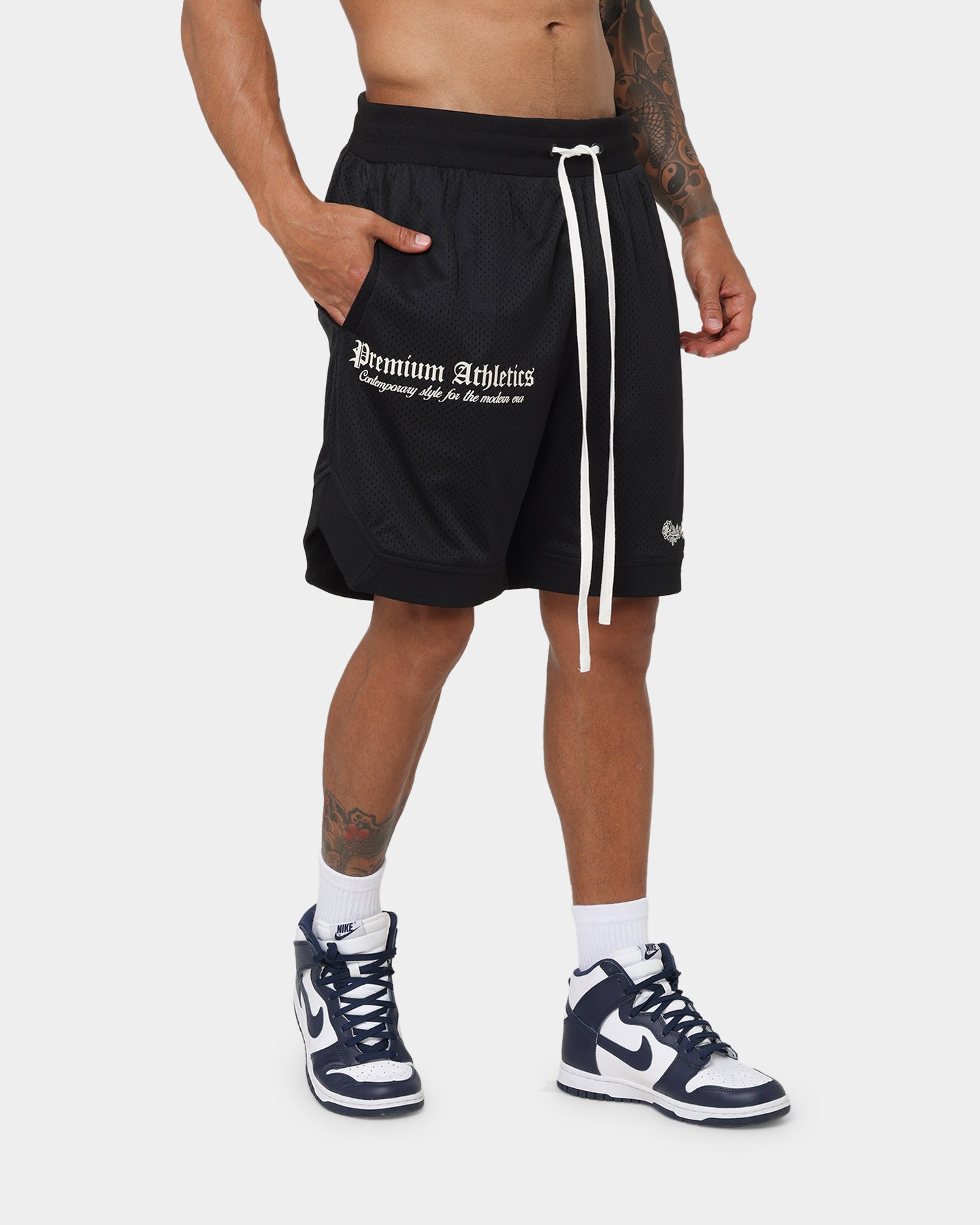 404 Premium Athletic Basketball Shorts for Men - Breathable & Quick-Dry Sports Shorts - Ideal for Basketball, Gym Workouts & Casual Wear