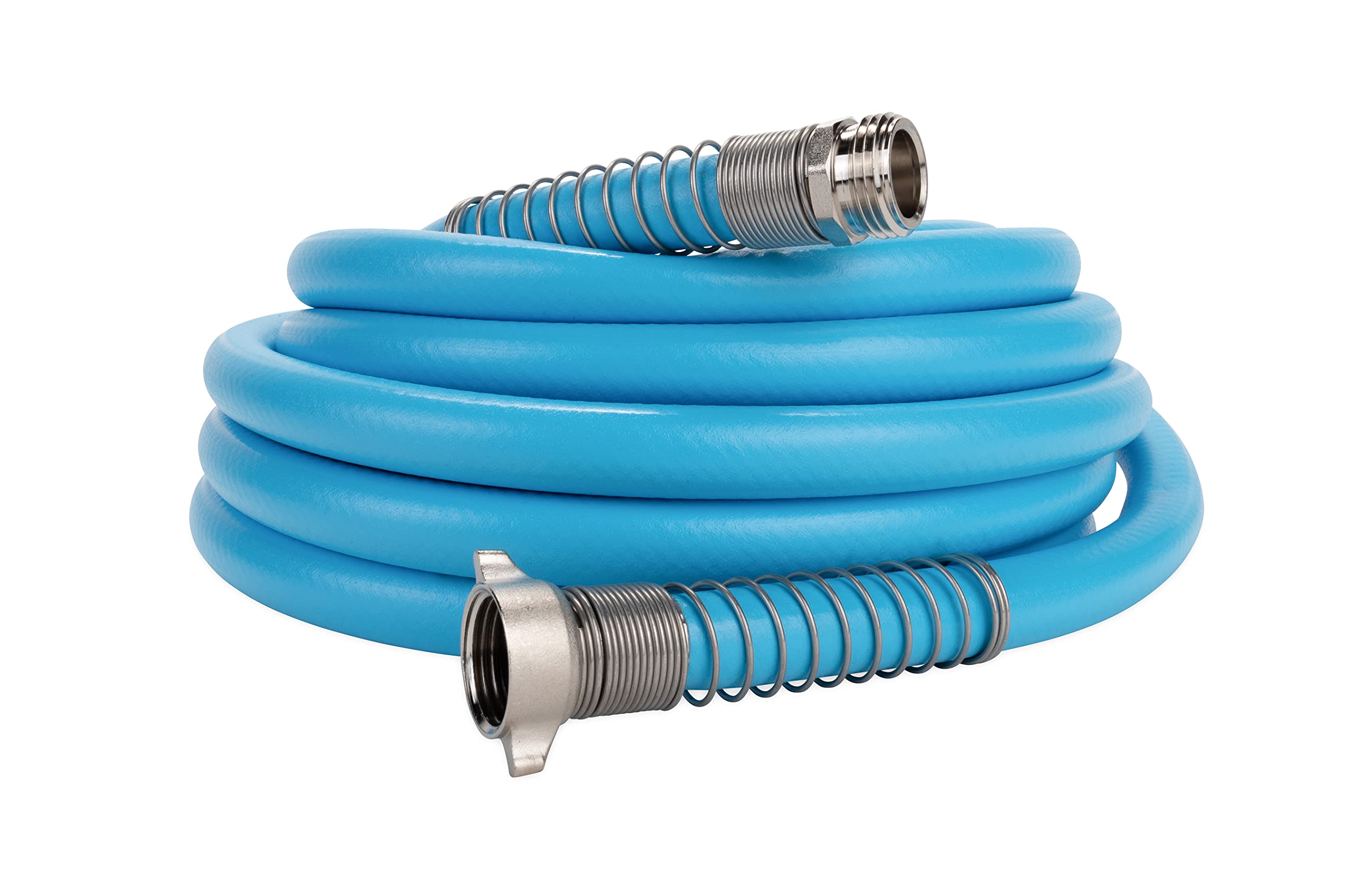 Camco EvoFlex 35-Foot Drinking Water Hose & Rhino 25-Foot RV Black Water Hose Bundle - Premium RV Water System for Camping, Outdoor Adventures & RV Maintenance