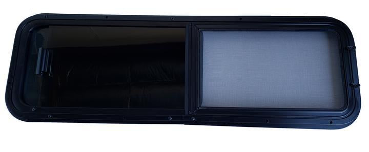 CR Laurence Driver Side Half Slider Van Bunk Window for 2007-2024 Models - Perfect for RV, Camper, and Conversion Van Upgrades