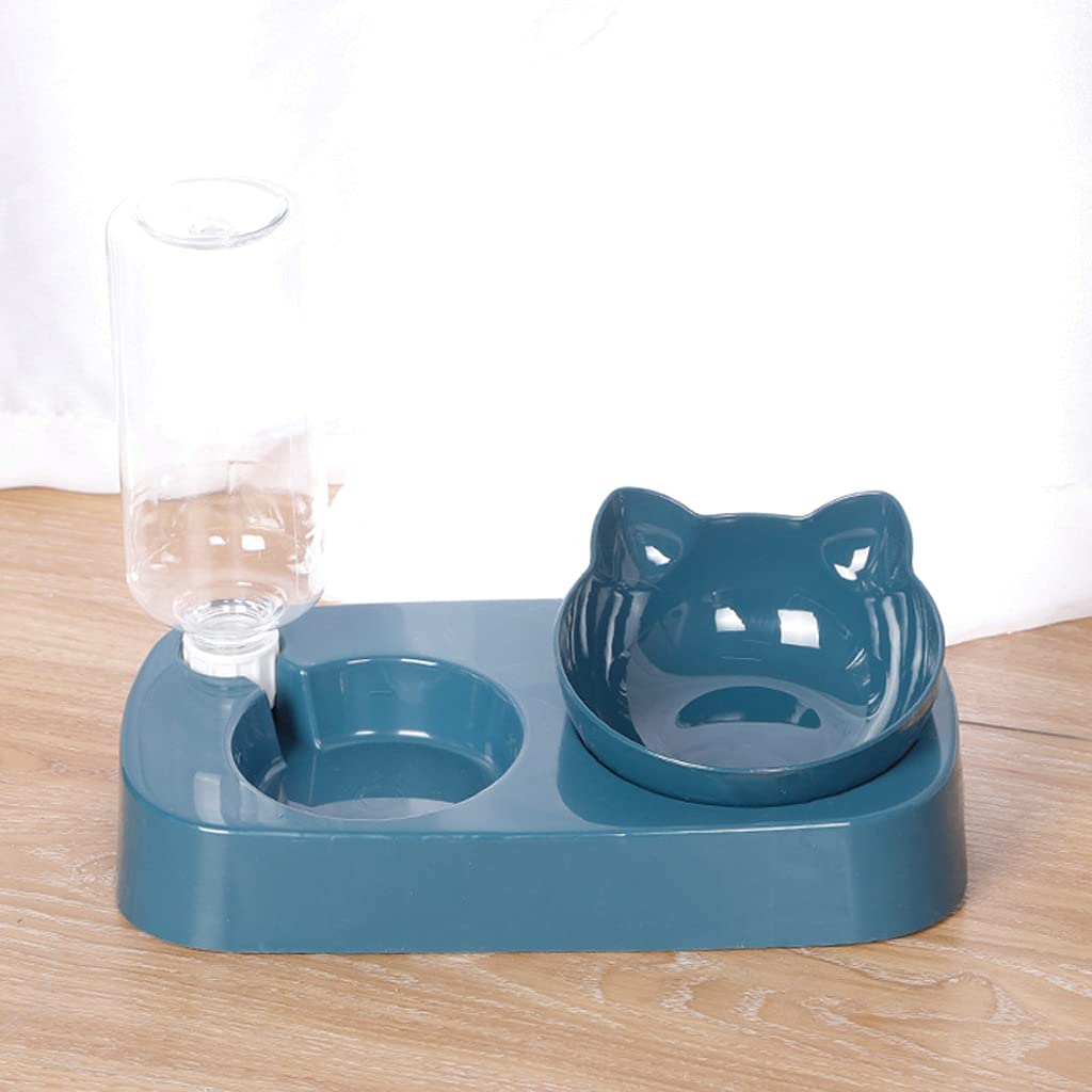 Durable Elevated Double Dog Bowls with Stand - Raised Pet Feeder & Water Bowls for Medium/Large Dogs - Anti-Slip Feeding Station for Healthy Posture (Color: A) - Perfect for Kitchen, Patio & Travel Use