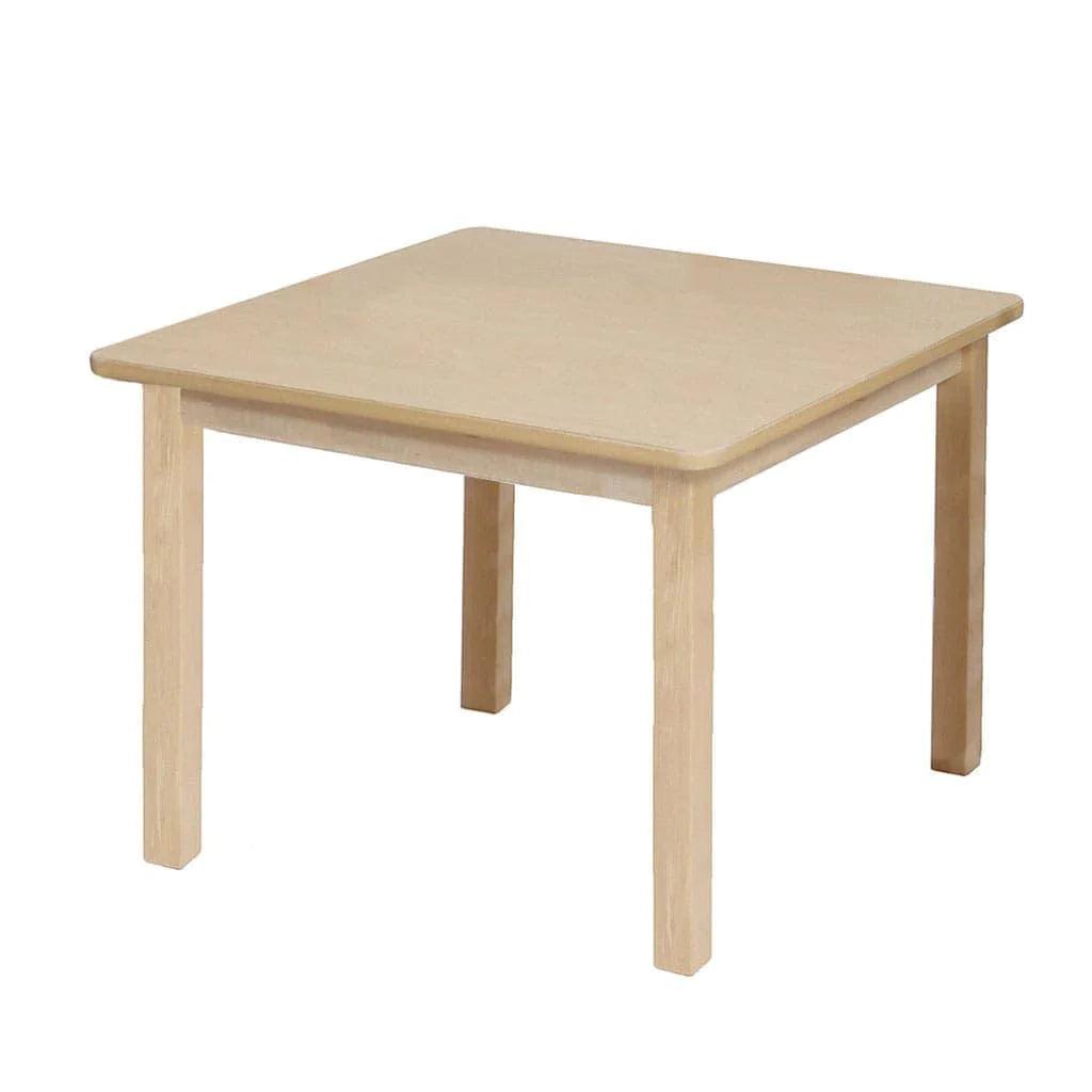 J.B. Poitras 30x30 Inch Square Classroom Table - Durable School Furniture for Students & Teachers - Perfect for Classrooms, Study Areas & Learning Centers