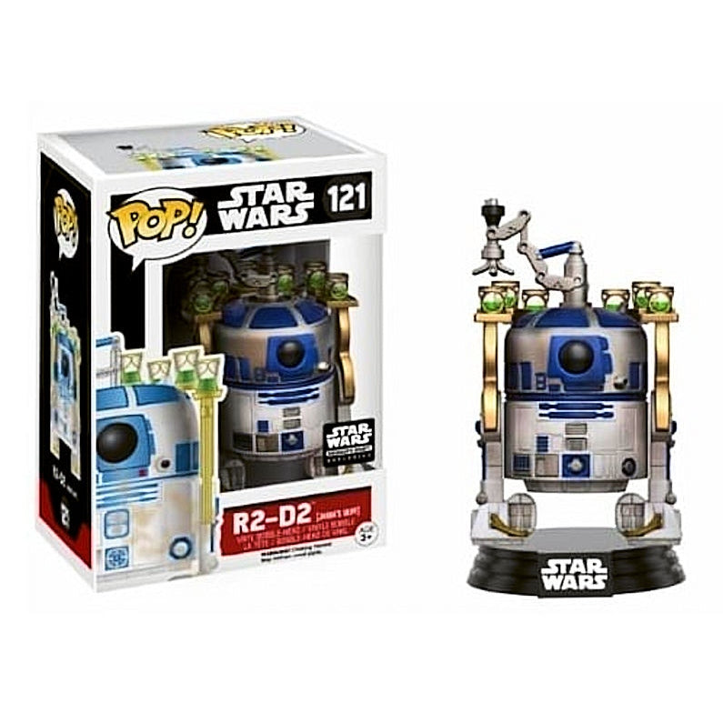 Star Wars R2-D2 Jabba's Skiff Action Figure - Smuggler's Bounty Exclusive Collectible for Display & Star Wars Fans
