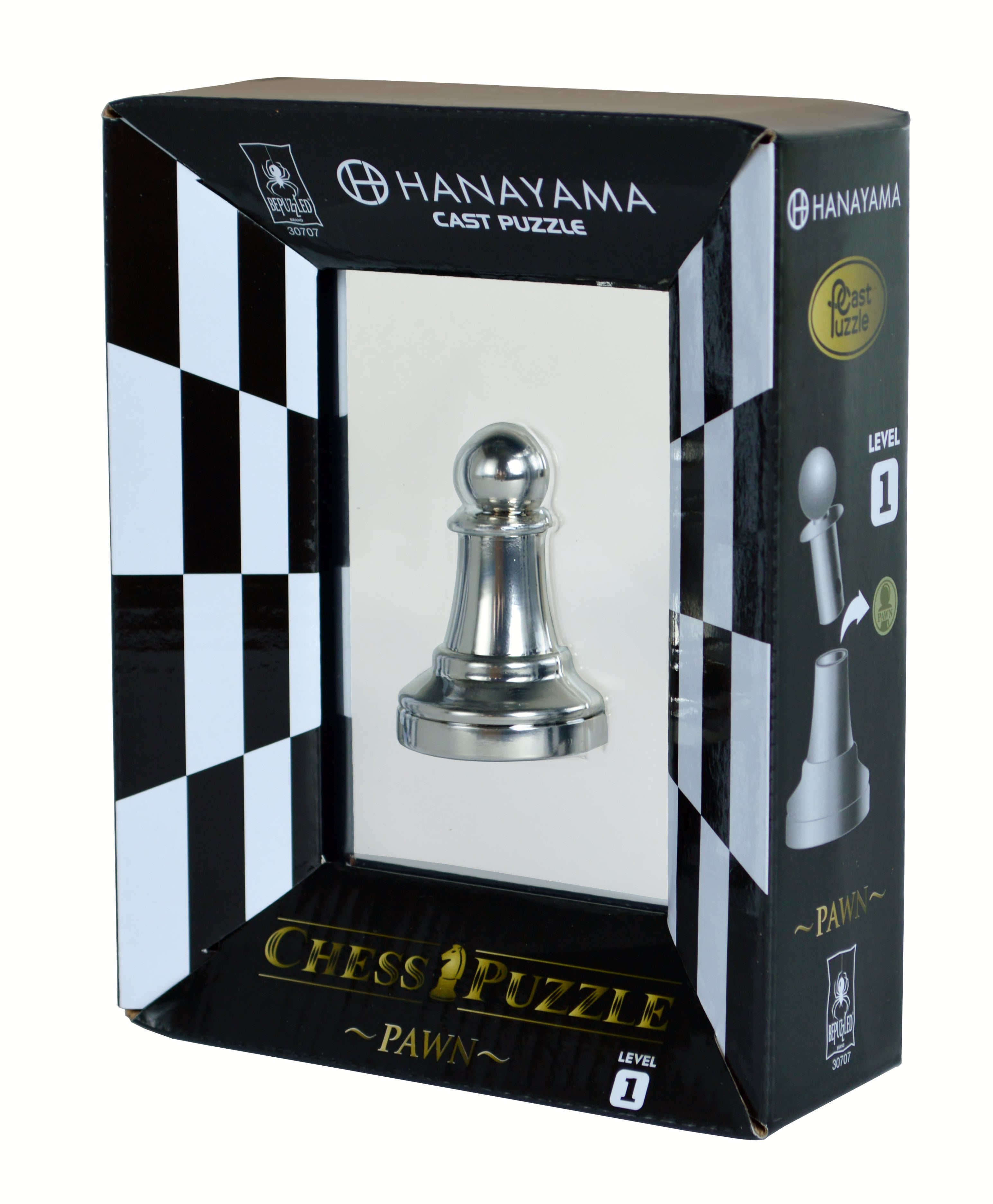 Premium Chess Puzzle Pawns - High-Quality Chess Pieces for Strategy Games | Perfect for Chess Enthusiasts & Puzzle Solvers