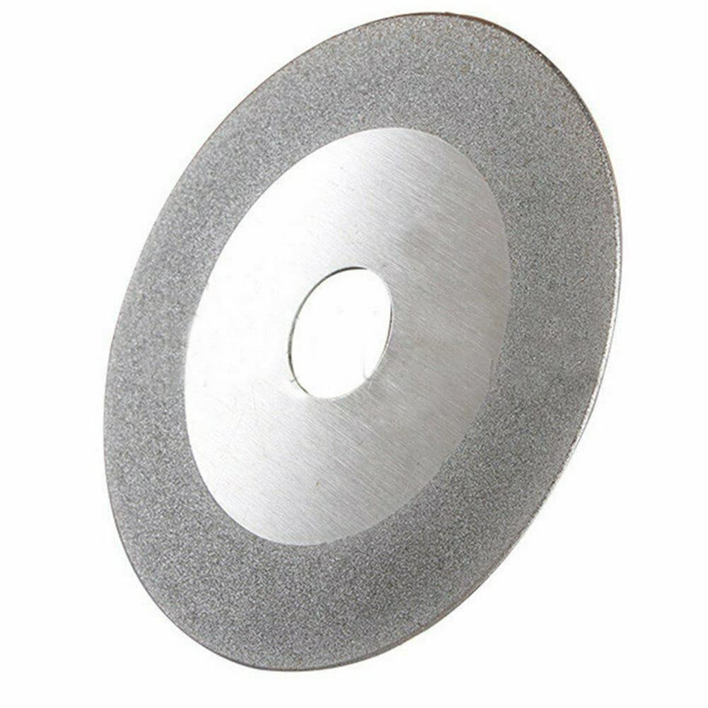 Oniissy 100mm x 20mm Diamond Grinding Wheel for Circular Saw Blade Sharpening - Flat Diamond Cutter Grinder Power Tool for Metal, Wood & Stone Cutting - Perfect for DIY Projects & Professional Workshops