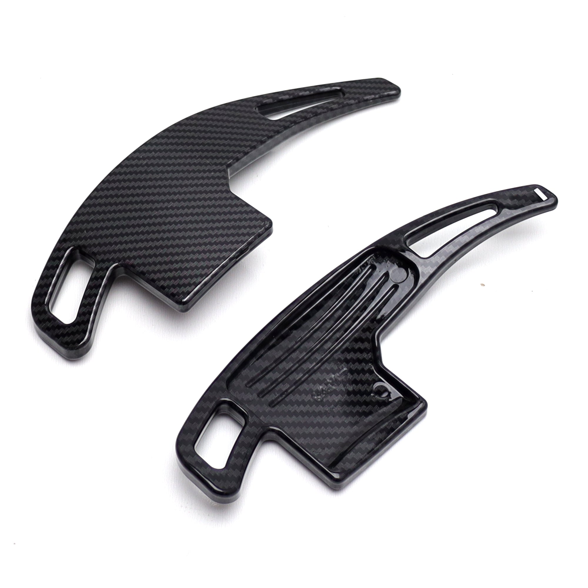 Carbon Fiber Steering Wheel Paddle Shifters for Ford Mustang 2015-2023 - Upgrade Your Ride with Sporty Shifting & Enhanced Driving Experience (Perfect for Racing, Track Days & Performance Driving)
