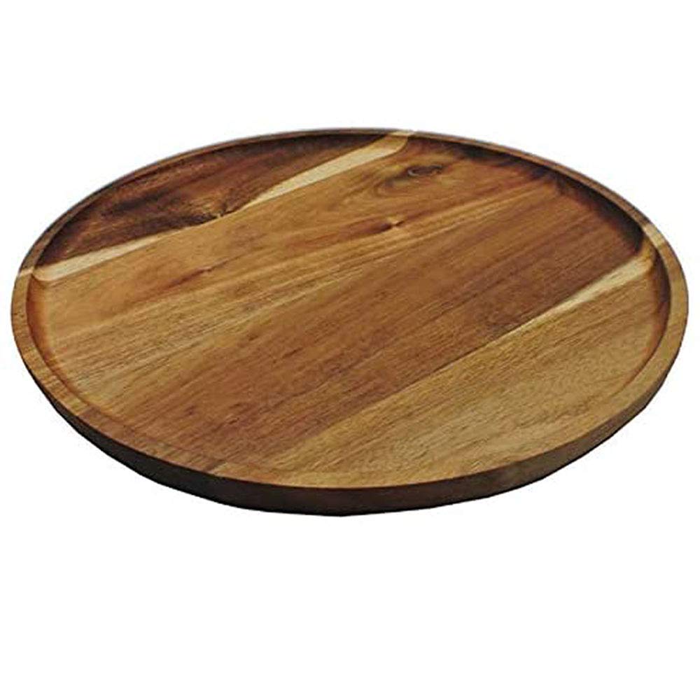 Premium Acacia Wooden Charger Plate - 12.5