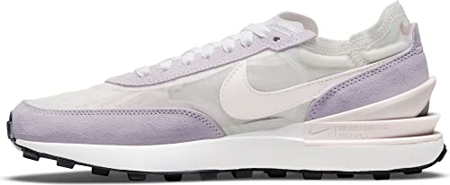 Nike Waffle One Sneakers - Sail/Light Soft Pink/Summit White/Venice - Women's Size 7.5 B (M) - Comfortable Running Shoes for Women | Perfect for Jogging, Gym Workouts & Casual Wear