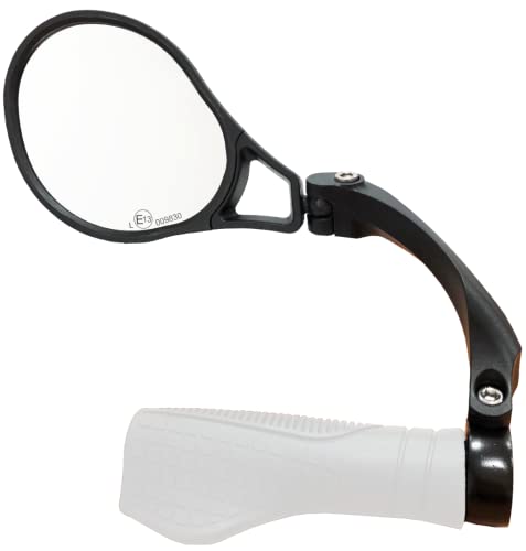 Left Side Handlebar Fitting, Silver Glass