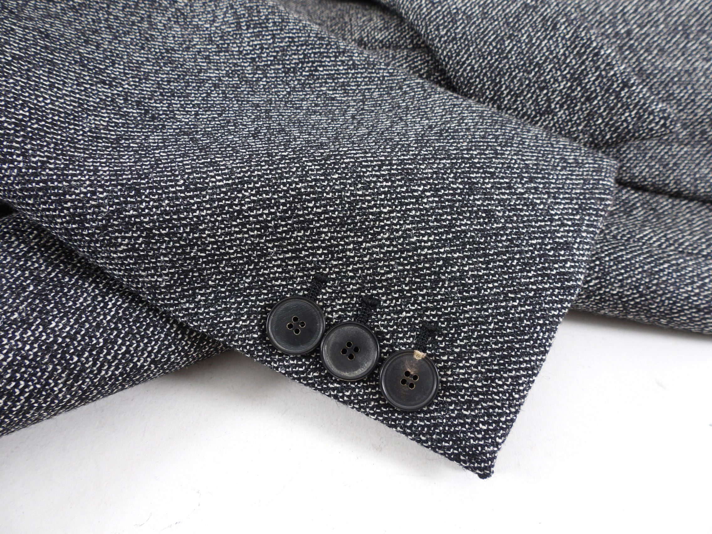Christian Dior Grey Wool Fitted Blazer Jacket for Women | Size FR40 / US 8 / Medium | Perfect for Business Meetings & Formal Events