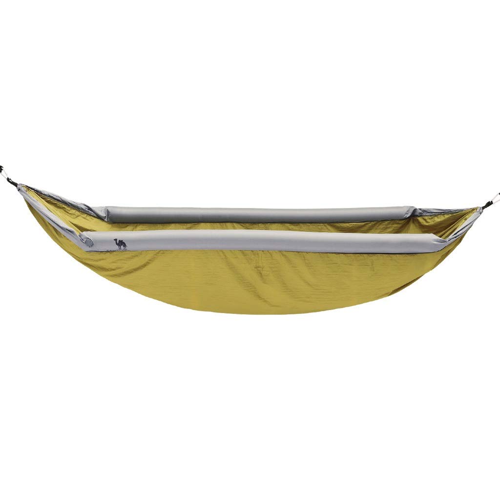 liushop Swing Single Double Outdoor Hammock - Anti-Rollover Inflatable Hammock for Camping, Backyard & Home Use - Comfortable Indoor/Outdoor Swing Seat (Color: Blue) - Perfect for Relaxation in Garden, Patio or Nursery
