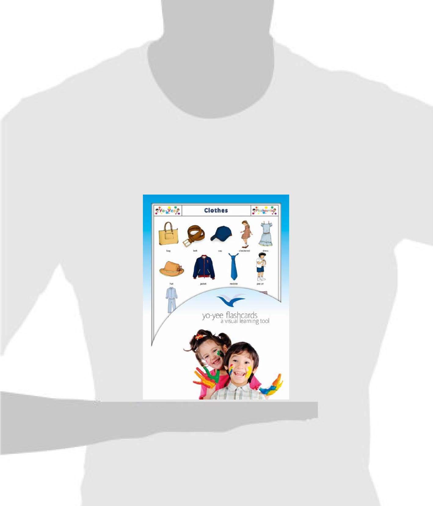 English Clothes Vocabulary Flash Cards with Matching Bingo Game - Educational Picture Cards Set for Toddlers, Kids & Adults (5.83×8.27in/DIN A5) - Perfect for ESL Learning, Homeschooling & Classroom Activities