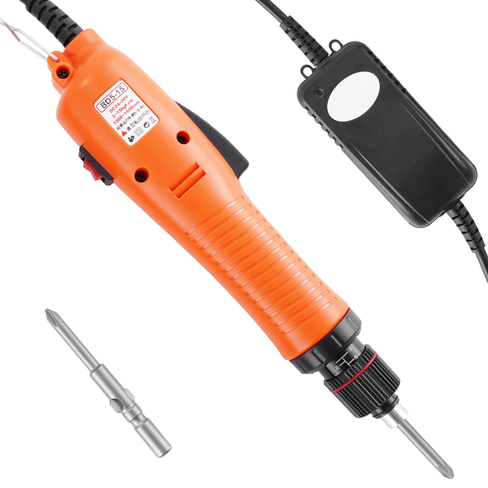 Electric Screwdriver Set - Automatic Cordless Screwdriver with Adjustable Torque & Stepless Speed (5mm) - Perfect for DIY, Home Repair, Electronics & Furniture Assembly