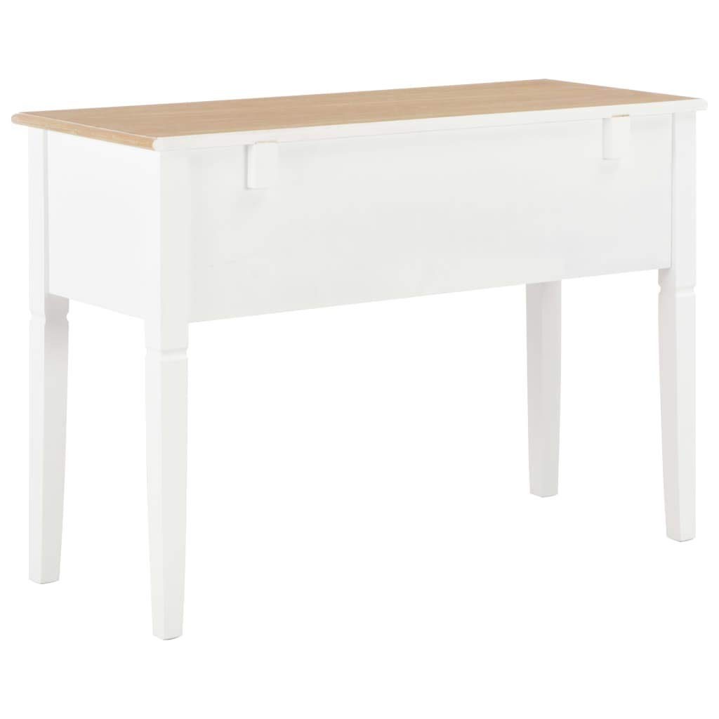 White Modern Writing Desk for Home Office - 43.1