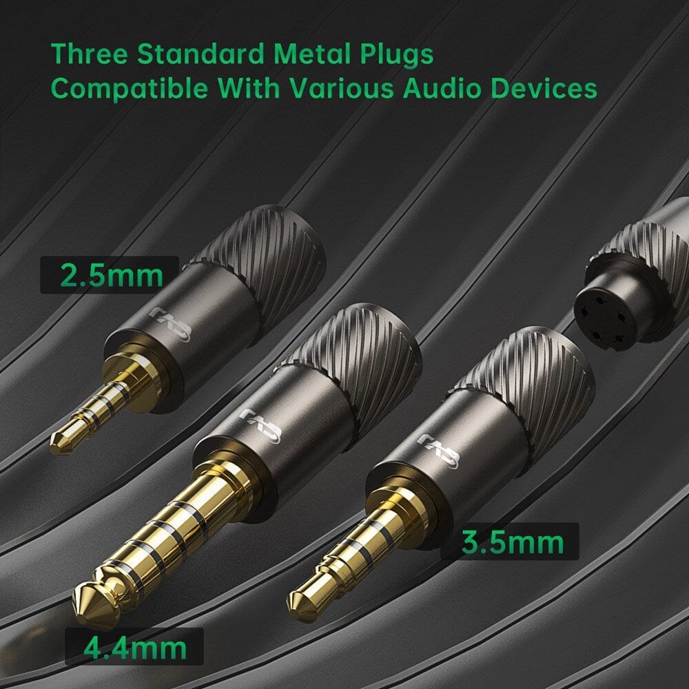 CVJ Freedom 1DD + 4BA Hybrid Driver In-Ear Monitors - High Resolution Audiophile IEMs for Music, Gaming & Studio Monitoring