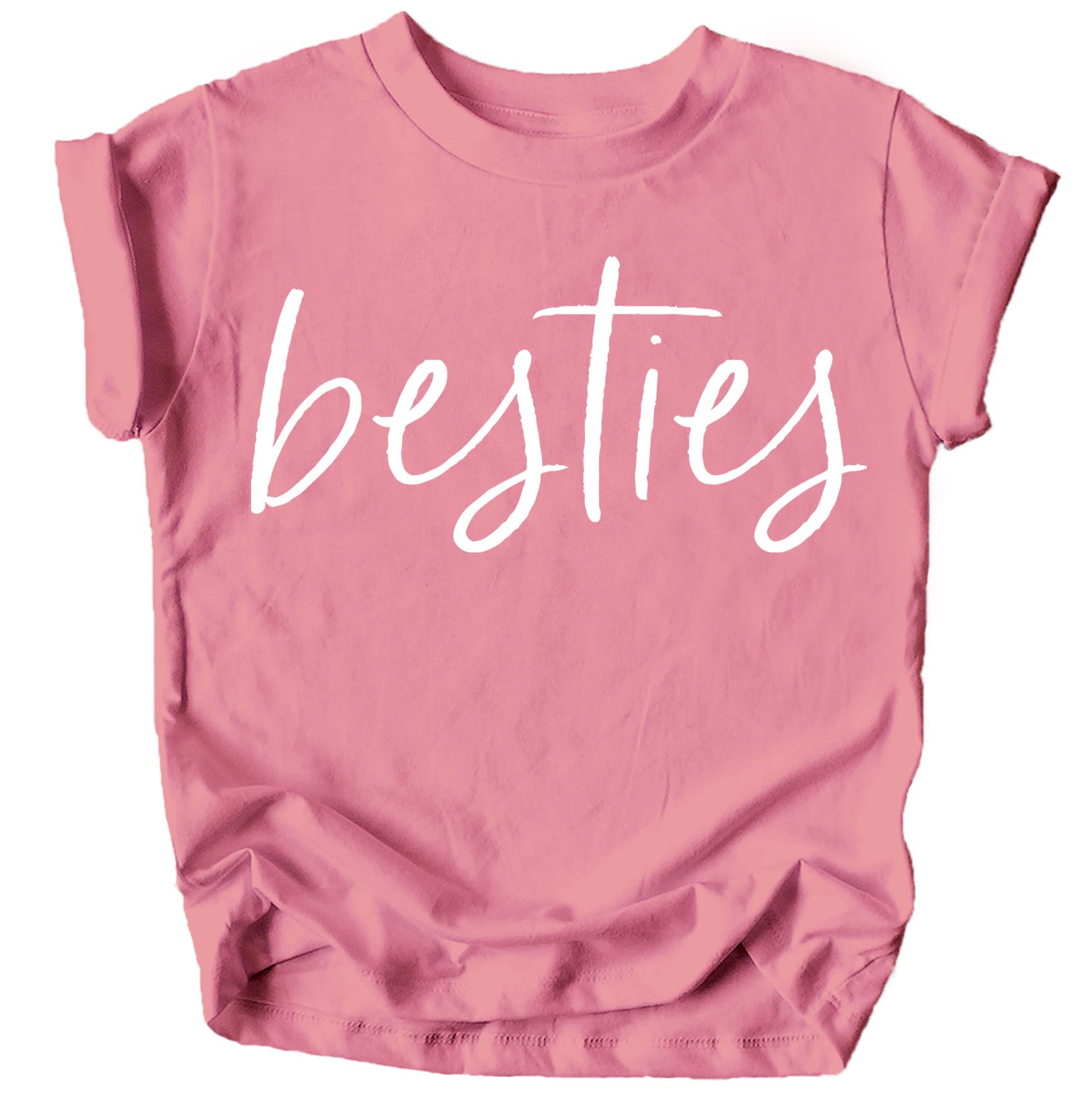 Olive Loves Apple Mommy & Me Matching Besties Shirts - Cute Mother Daughter Matching Outfits for Family Photos, Holidays & Special Occasions