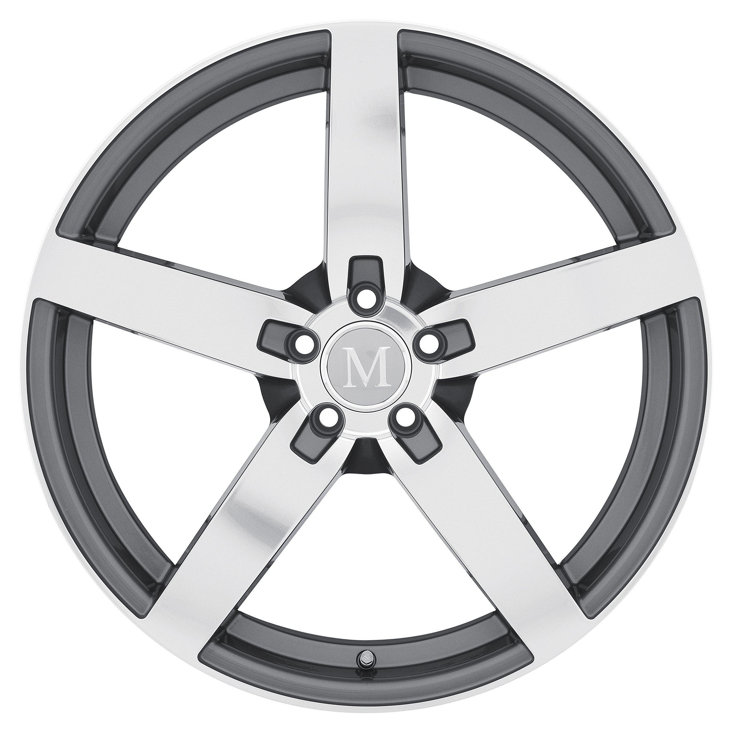 Arrow 17x8.0 5x112 ET25 CB66.56 Gunmetal Wheels with Mirror Cut Face - Perfect for Audi, VW, and European Car Upgrades - Enhance Your Ride's Style & Performance