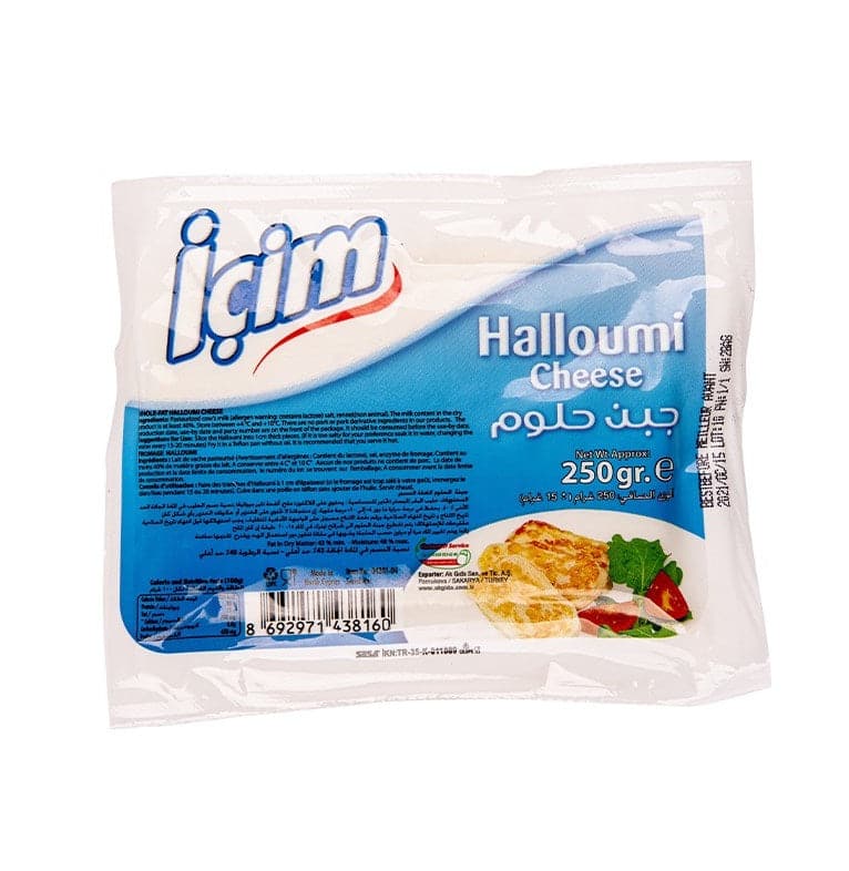 Halloumi Cheese - Authentic Turkish Grilling Cheese, 250g | Perfect for BBQ, Salads & Sandwiches