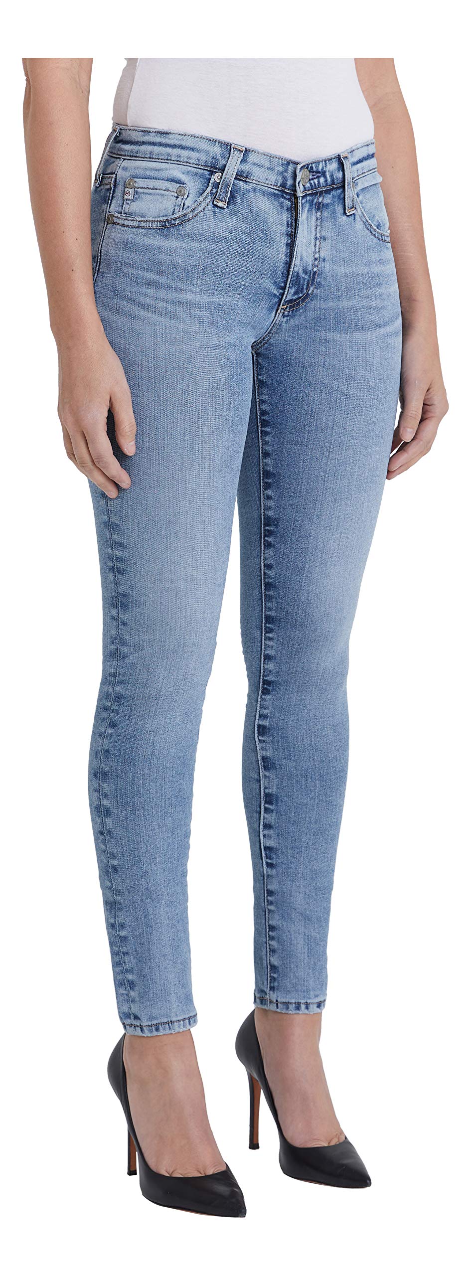 AG Adriano Goldschmied Women's Farrah High-Rise Skinny Jeans - Stretch Denim Pants for Everyday Wear, Work & Night Out
