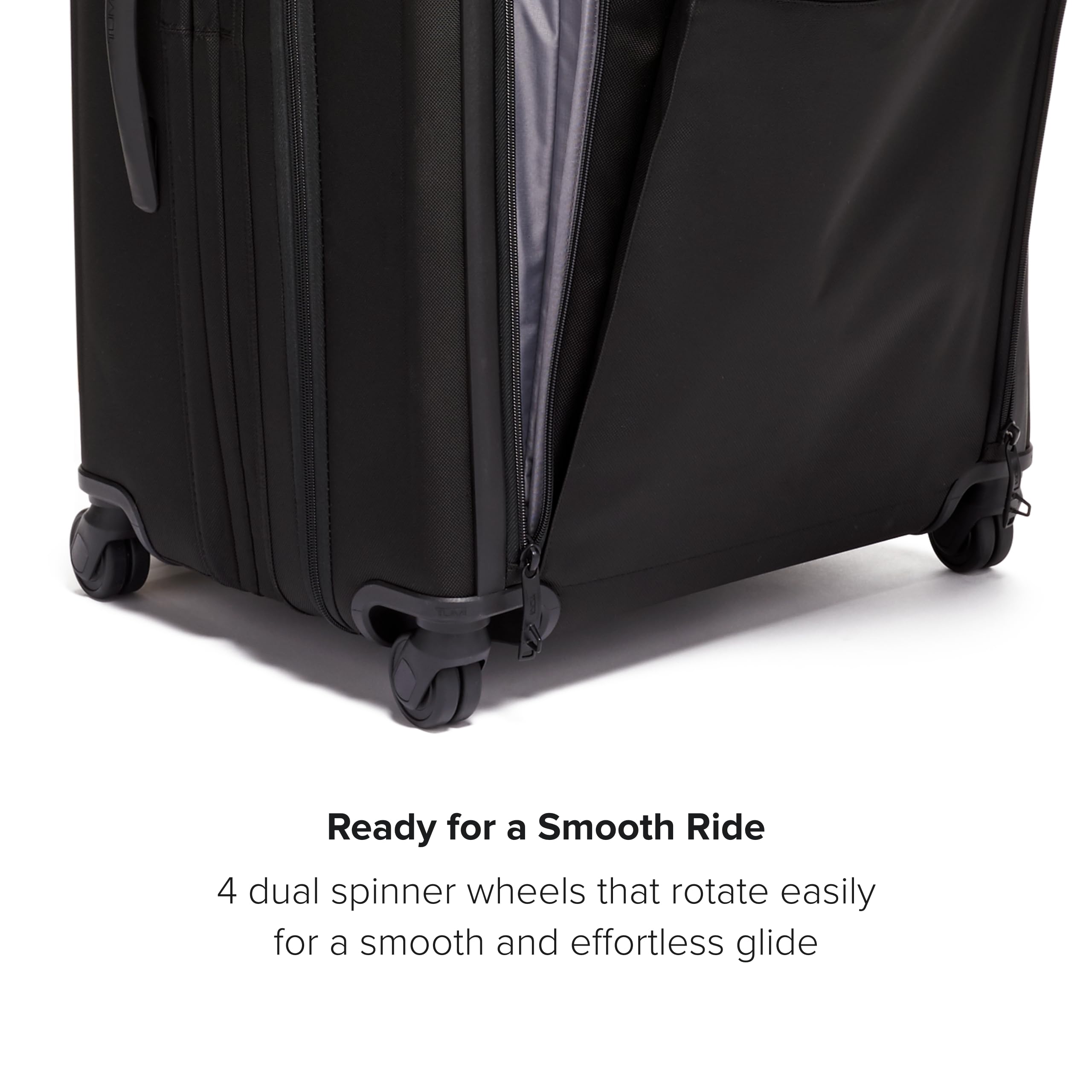 TUMI Alpha 3 Medium Expandable 4-Wheel Luggage - Durable Carry-On Suitcase for Business Travel & Weekend Getaways
