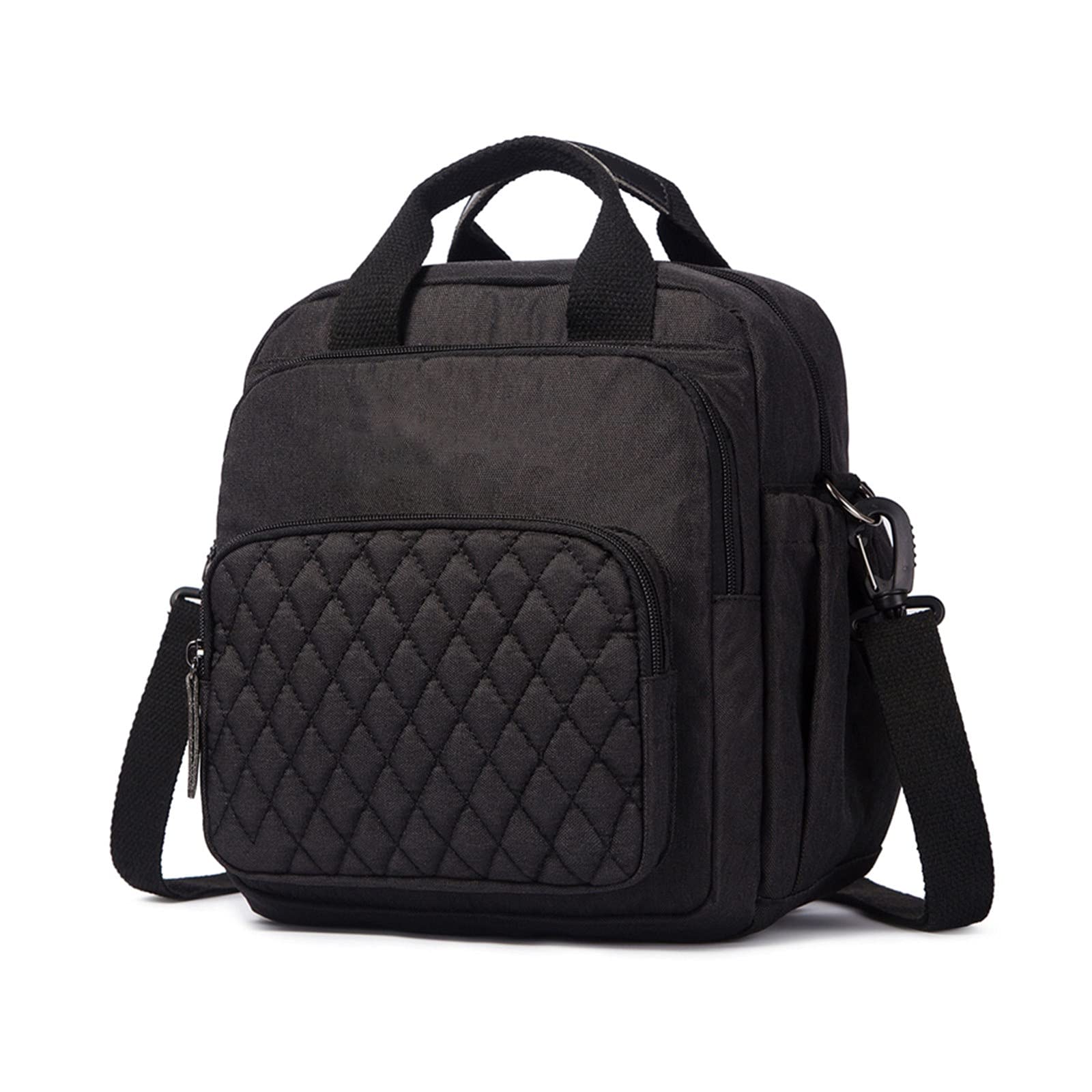 Insulated Lunch Bag for Boys - Thermal Food Cooler for Picnics & School (Black)