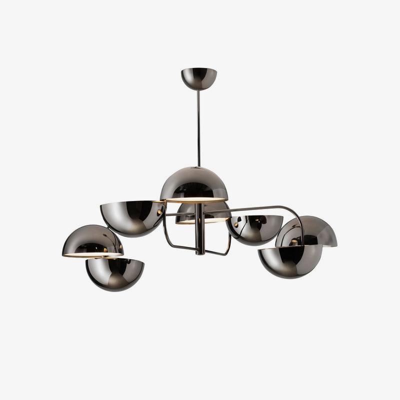 Elisabeth Penta Chandelier - Modern Crystal Ceiling Light Fixture for Dining Room, Living Room & Bedroom | Elegant Lighting for Home Decor