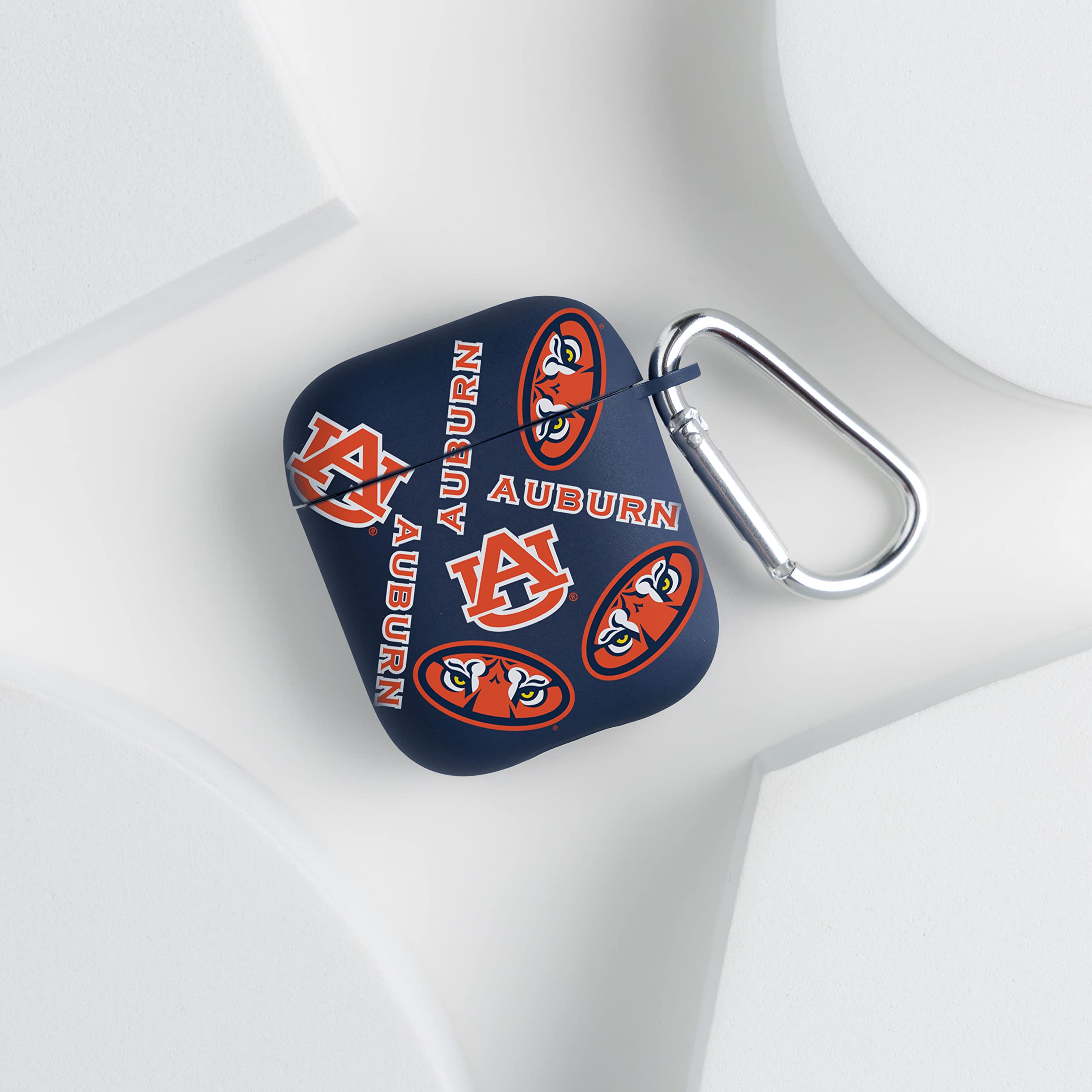 AFFINITY BANDS Auburn Tigers HD Protective Case Cover Compatible with Apple AirPods 1st & 2nd Generation - Stylish Accessory for Sports Fans, School Spirit, and Everyday Use