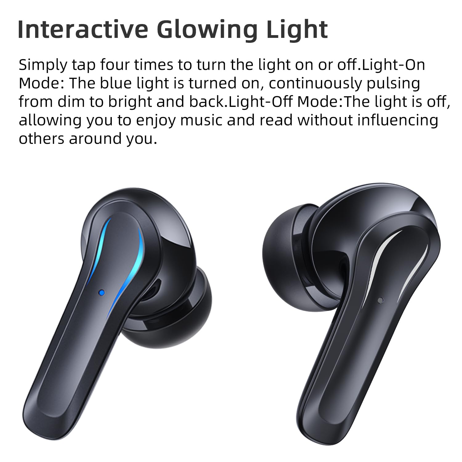 VANIR Wireless Bluetooth Earbuds with AI Noise Cancellation, IP55 Waterproof, 30H Playtime - Perfect for Workouts, Commuting & Travel | Crystal Clear Calls & Immersive Music Experience