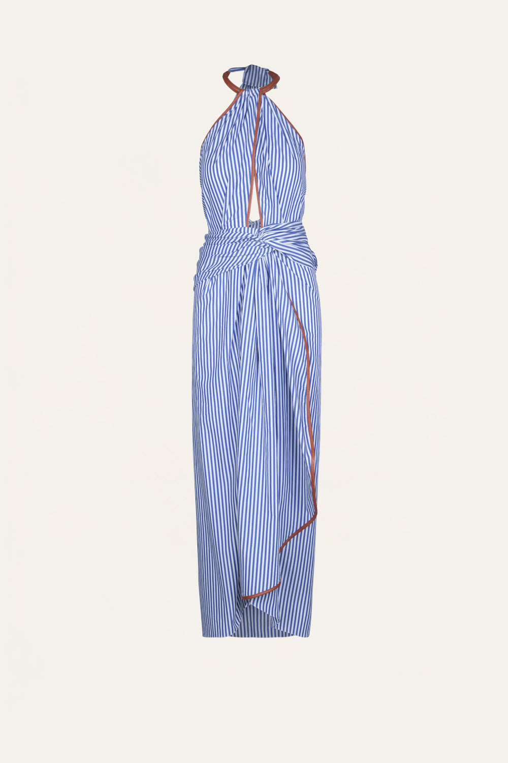 Centro Del Cielo Women's Floral Summer Dress - Elegant Boho Maxi Dress with V-Neck & Flowy Skirt for Beach, Vacation & Date Night