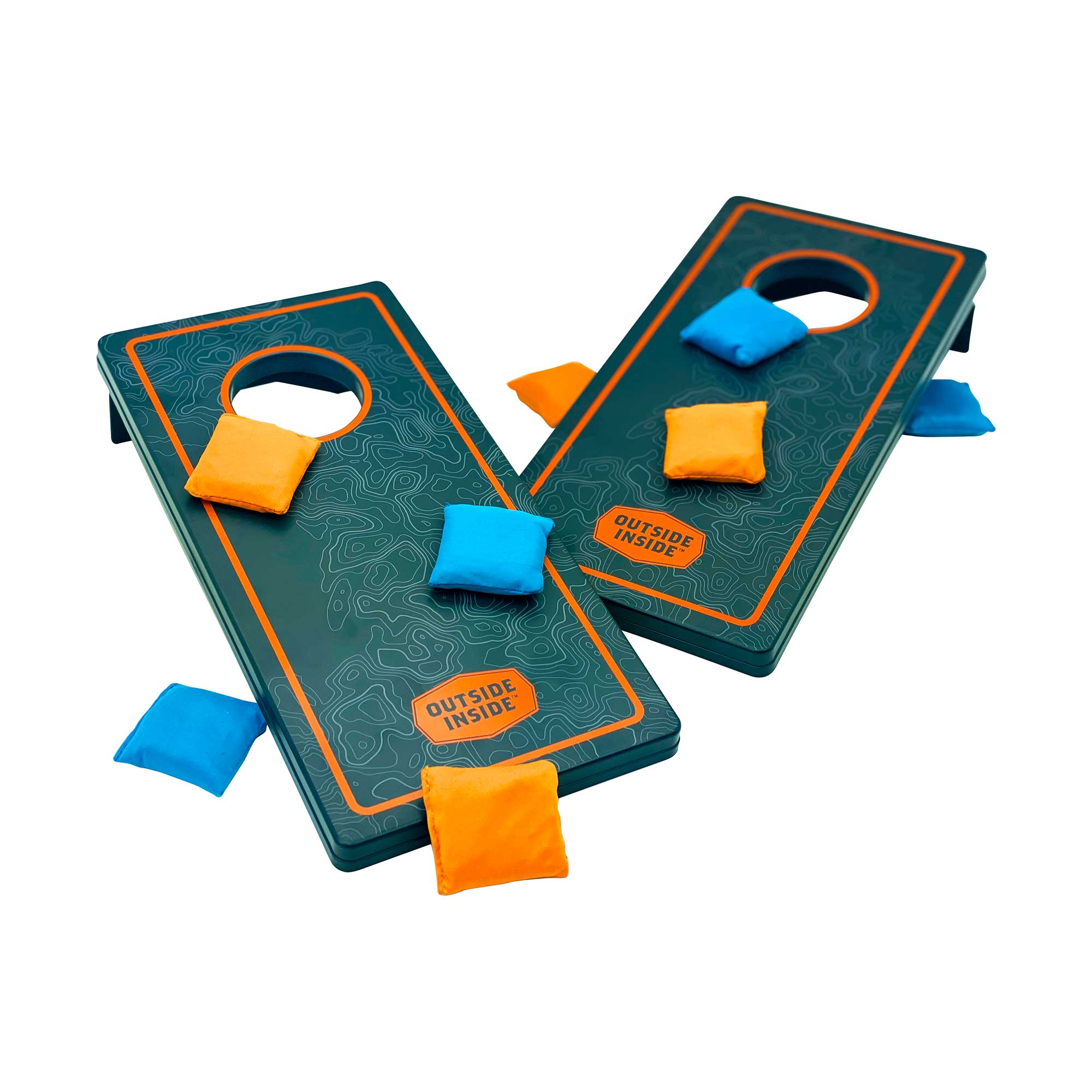Premium Portable Cornhole Game Set with 2 Bean Bags - Perfect for Backyard, Tailgating, Beach & Outdoor Parties