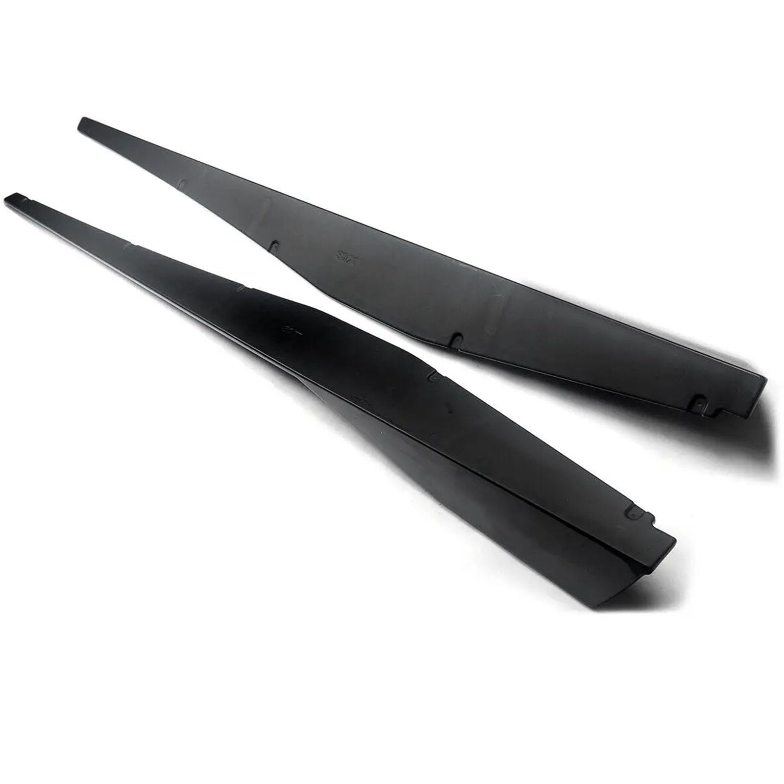 **Corvette C8 Side Skirt Rocker Panel & Exterior Splitter Wing - Gloss Black Body Accessories for Enhanced Aerodynamics & Style - Perfect for Racing & Car Shows**