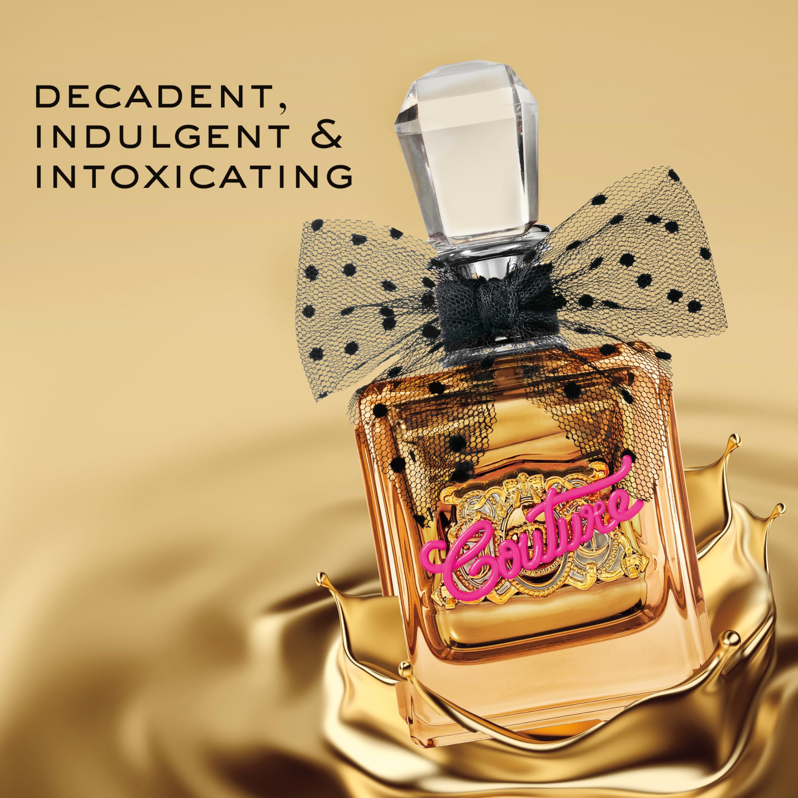 Juicy Couture Viva La Juicy Gold Eau De Parfum for Women - Fruity Floral Fragrance with Berry, Jasmine & Vanilla Notes | Long-Lasting EDP Spray | Perfect for Date Night, Office & Special Occasions