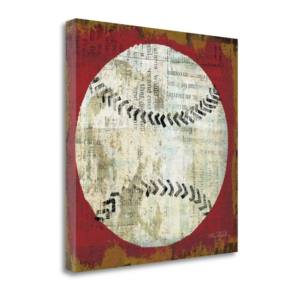 Ball I By Michael Mullan - Premium Fine Art Giclee Print on Gallery Wrapped Canvas - Ready to Hang Wall Decor for Living Room, Bedroom & Office