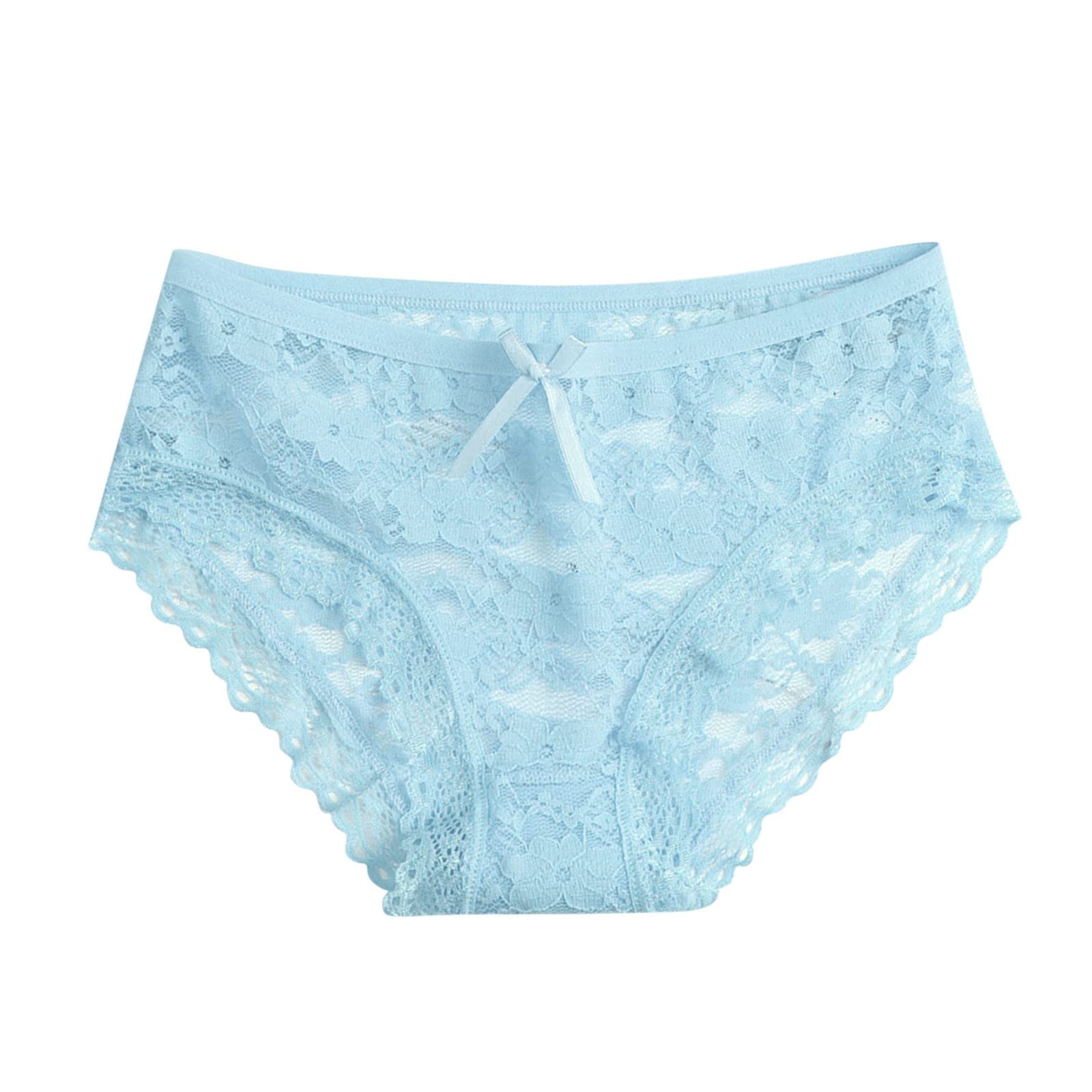 **Sexy Black Lace Panties for Women - Hollow Mesh Low Waist Underwear with Bow Detail | Perfect for Date Night, Lingerie Sets & Sensual Occasions**