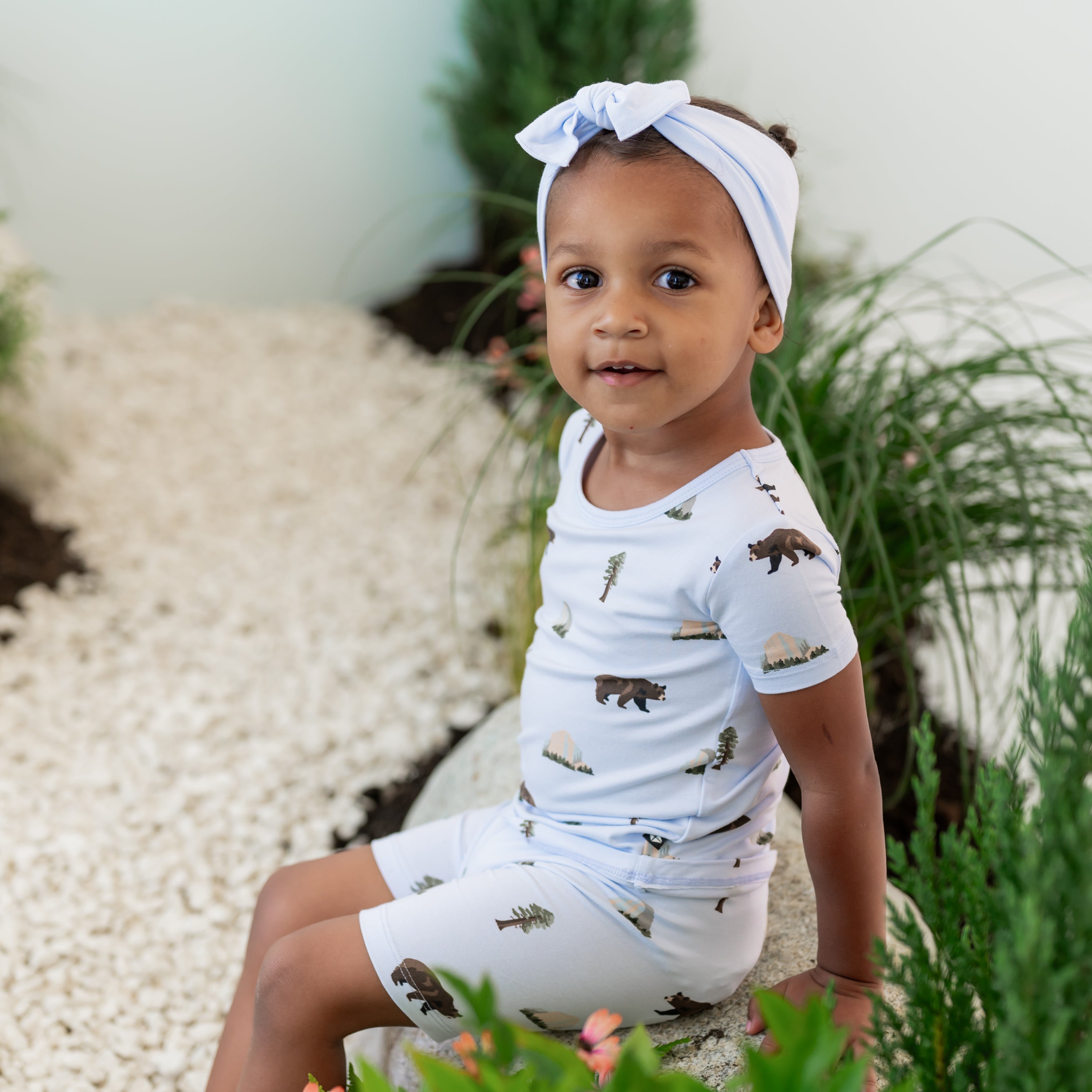 Comfortable Short Sleeve Pajamas for Women - Yosemite National Park Themed Sleepwear | Perfect for Lounging, Sleepovers & Cozy Nights at Home