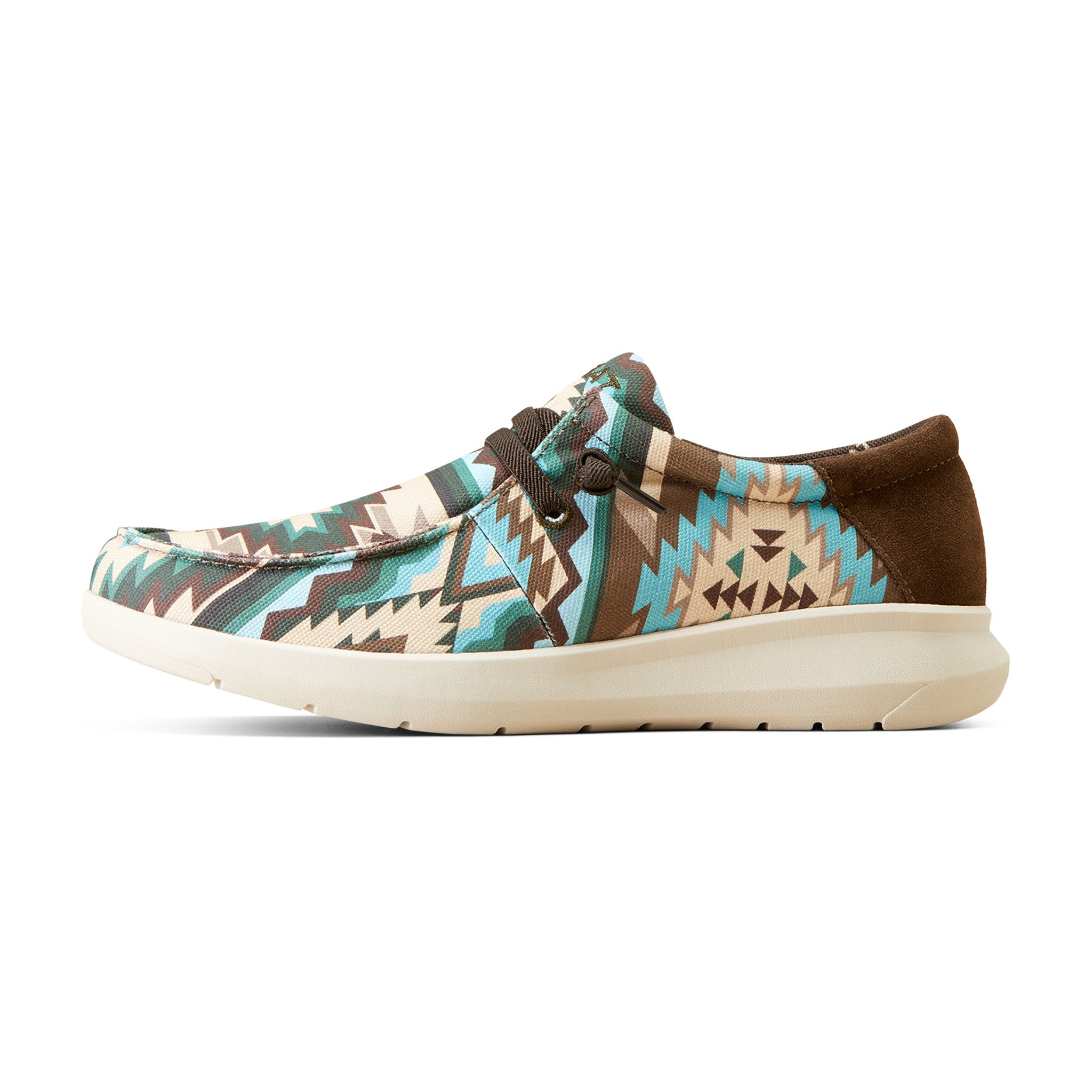 Ariat Men's Hilo Shoes - Southwest Print in Blue | Western Cowboy Boots for Riding, Work & Casual Wear