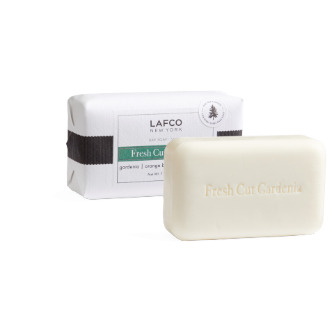 LAFCO Fresh Cut Gardenia Scented Candle - Luxury Home Fragrance for Relaxation, Spa & Romantic Ambiance