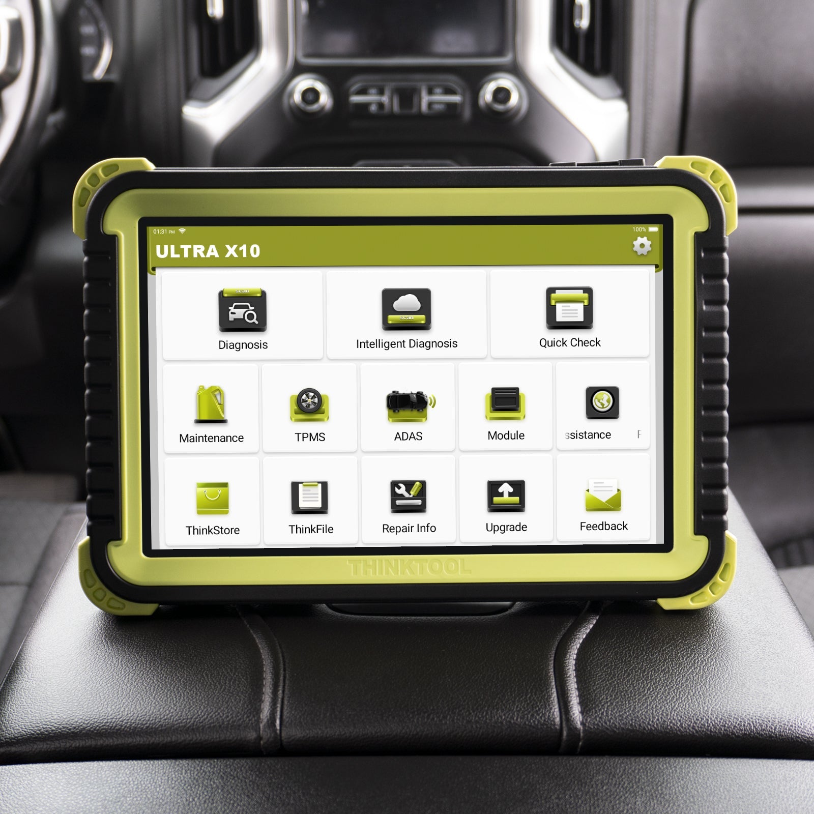ULTRA X10 10-Inch Touchscreen OBD2 Scanner - Full System Auto Diagnostic Tool with CAN FD Protocol | 40% OFF | Perfect for Mechanics & DIY Car Repairs