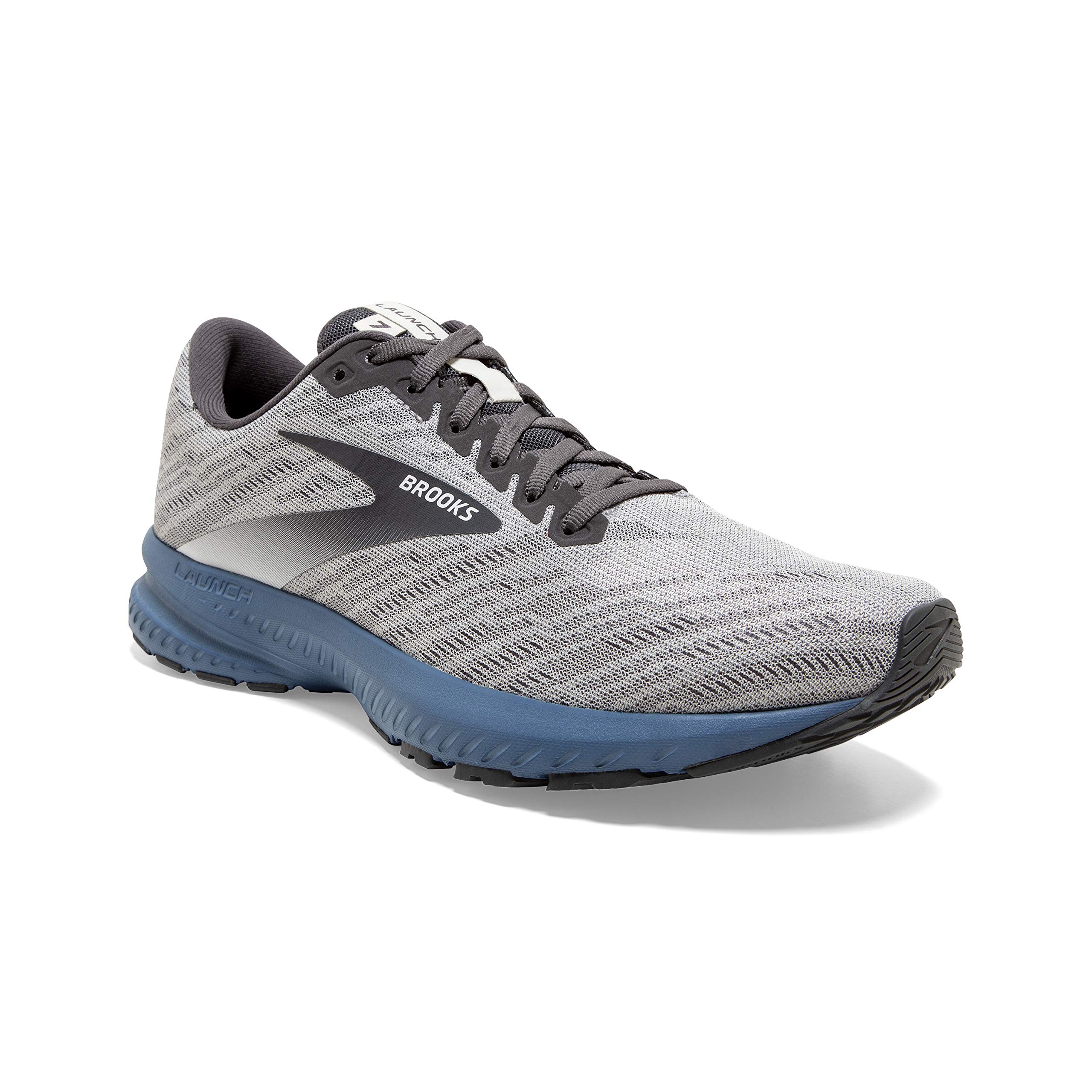 Brooks Men's Launch 7 Lightweight Running Shoes - Breathable Mesh & Responsive Cushioning for Road Running, Jogging & Gym Workouts