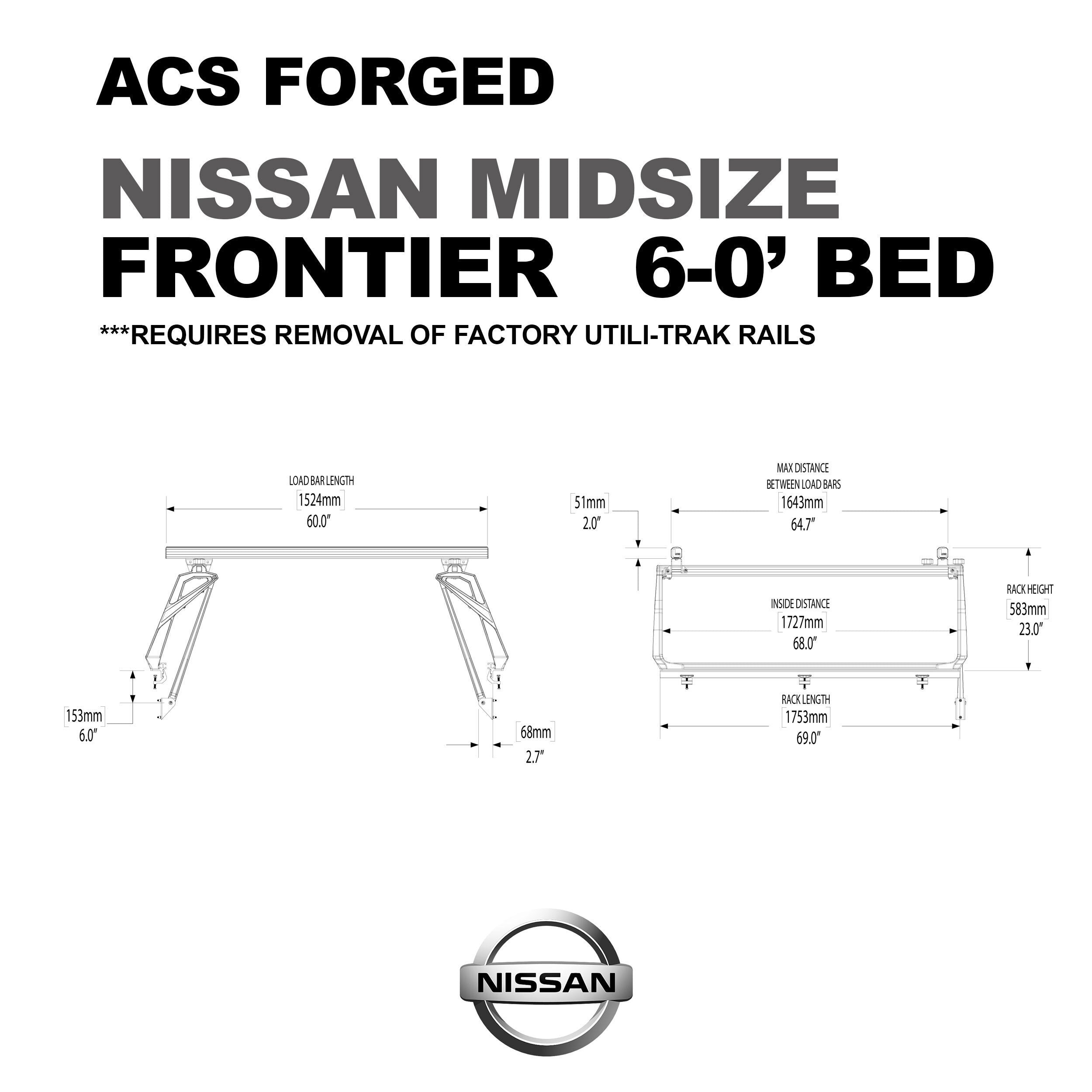 2005-2023 Nissan Frontier ACS Forged Wheels - High Performance Alloy Rims for Off-Road & Street Driving