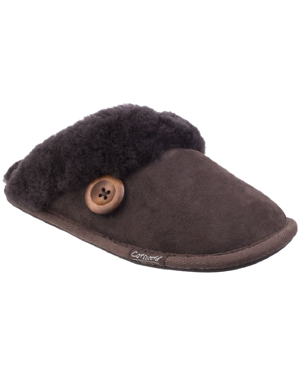 Cotswold Women's Lechlade Sheepskin Mule Slippers - Soft Indoor/Outdoor House Shoes for Comfort & Warmth - Perfect for Home, Office & Relaxation