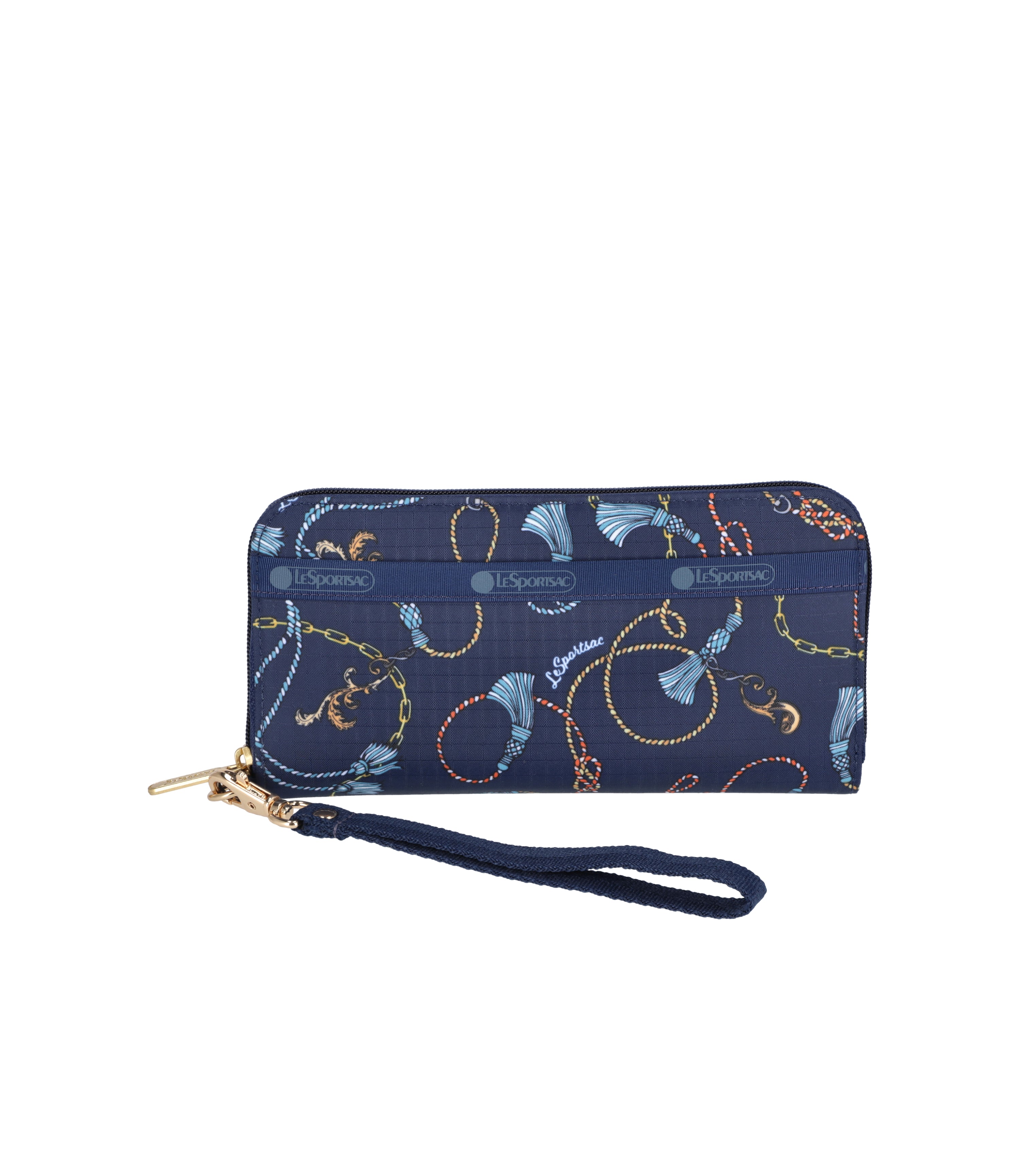 Navy Status Chain print