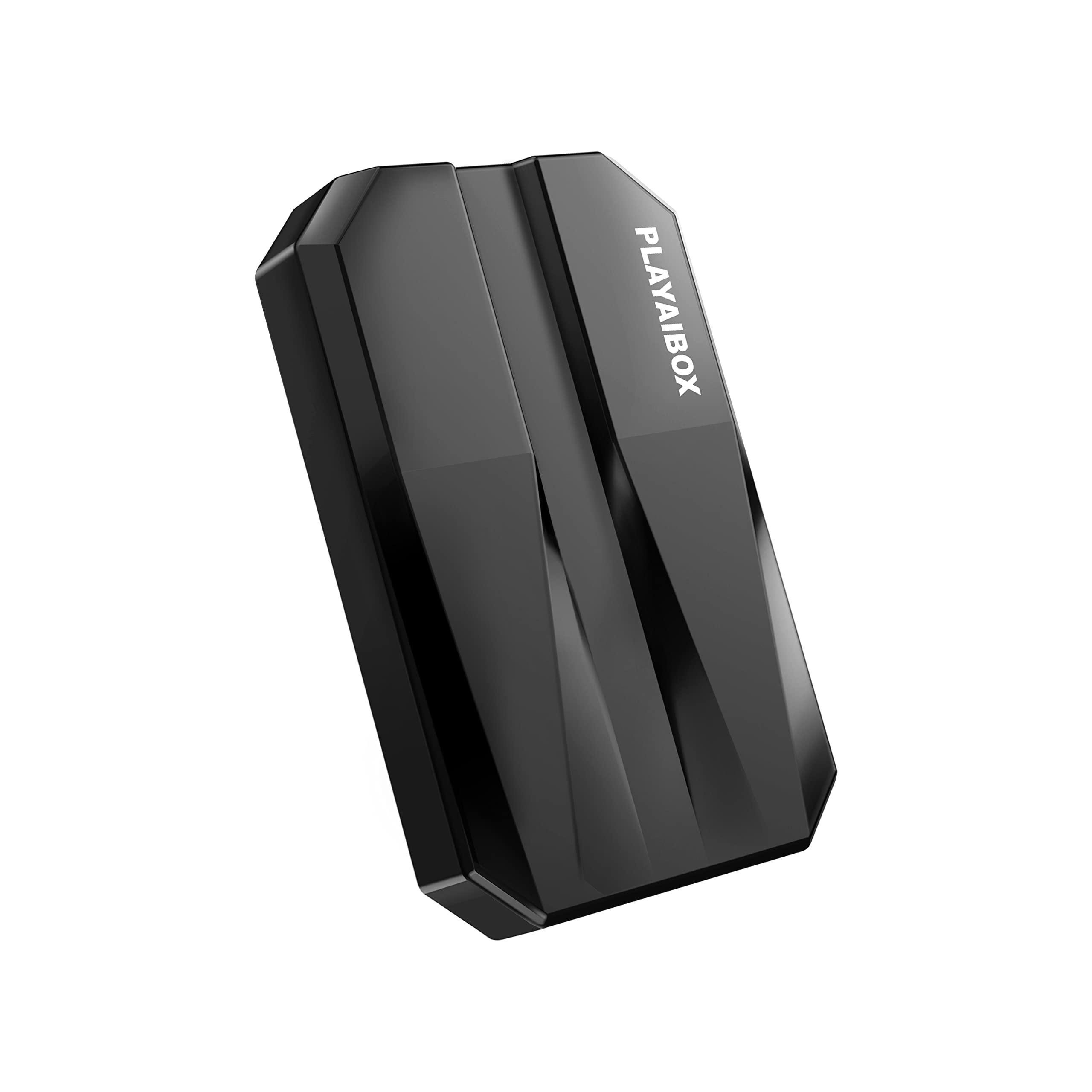 PLAIBOX Wireless CarPlay Adapter for iPhone & Android Auto Wireless Dongle - Fast & Stable Streaming Media Receiver | Perfect for Tesla, BMW, Toyota & More Cars | Easy Plug & Play Installation