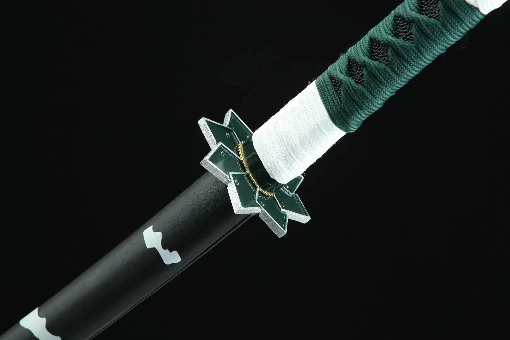 Demon Slayer Sword - Kimetsu no Yaiba Tanjiro Kamado & Shinobu Kochou Cosplay Replica - Carbon Steel Anime Prop for Halloween, Cosplay, and Collectors - Perfect for Anime Fans and Gift Giving