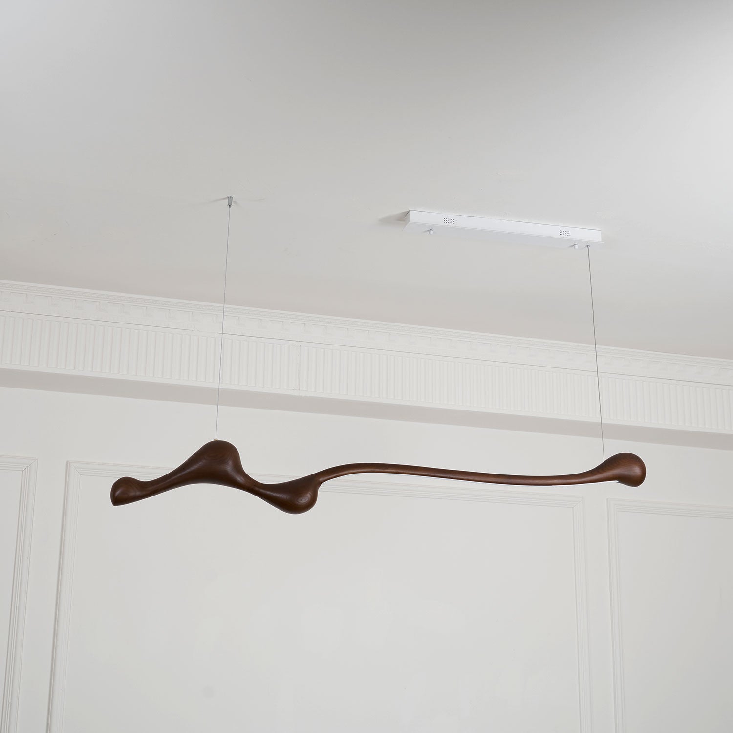 Modern Curva Pendant Lamp - Sleek Hanging Light Fixture for Dining Room, Kitchen Island & Bedroom Decor | Adjustable Height LED Lighting