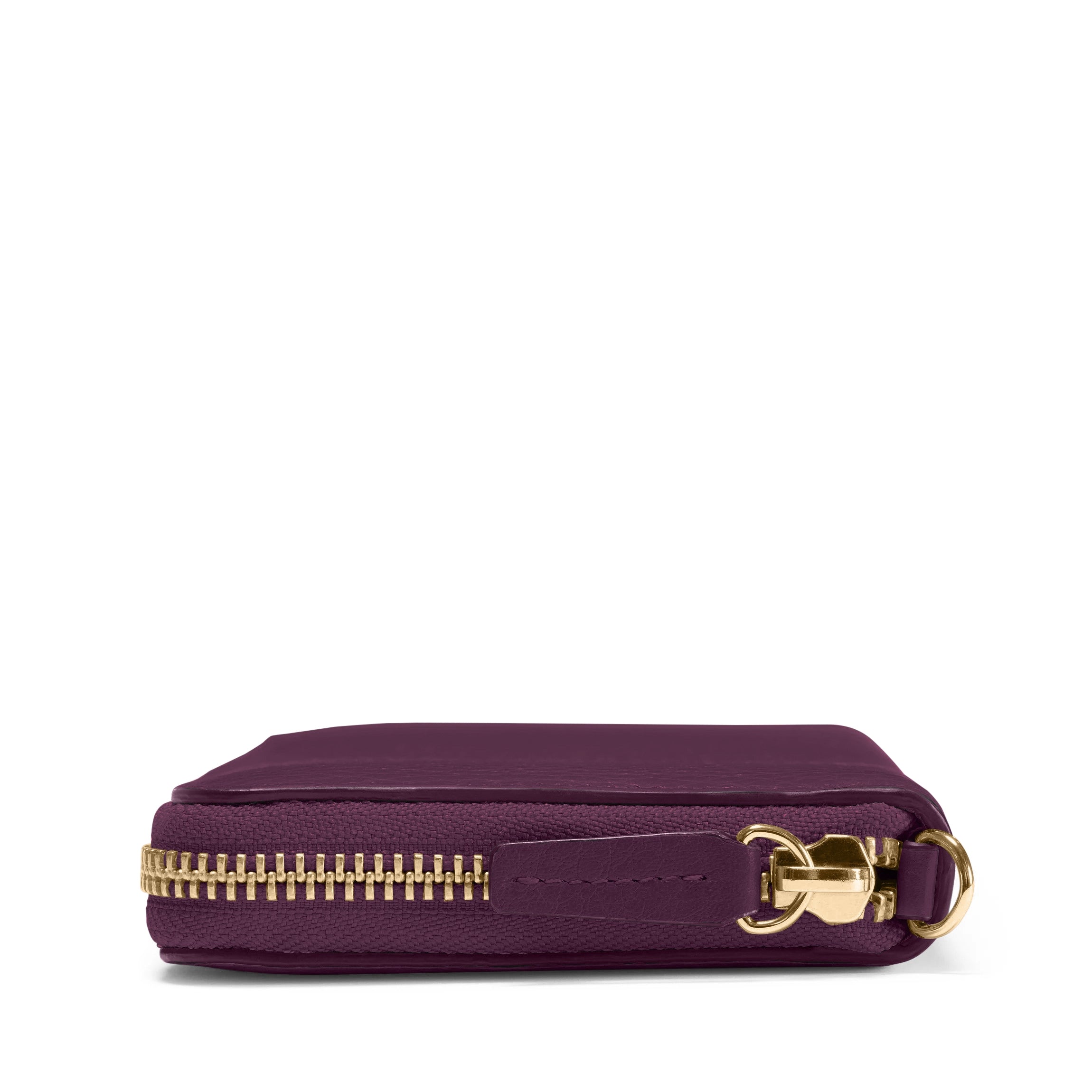 Klyde Continental Genuine Leather Wallet for Men - Deep Plum Color - Slim RFID Blocking Bifold Wallet for Everyday Use & Travel