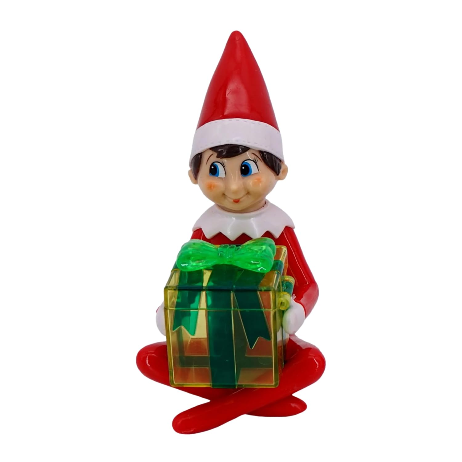 Elf on the Shelf Candy Dish - Christmas Stocking Stuffer with Assorted Candies | Perfect for Holiday Decorations, Gift Giving & Christmas Party Favors